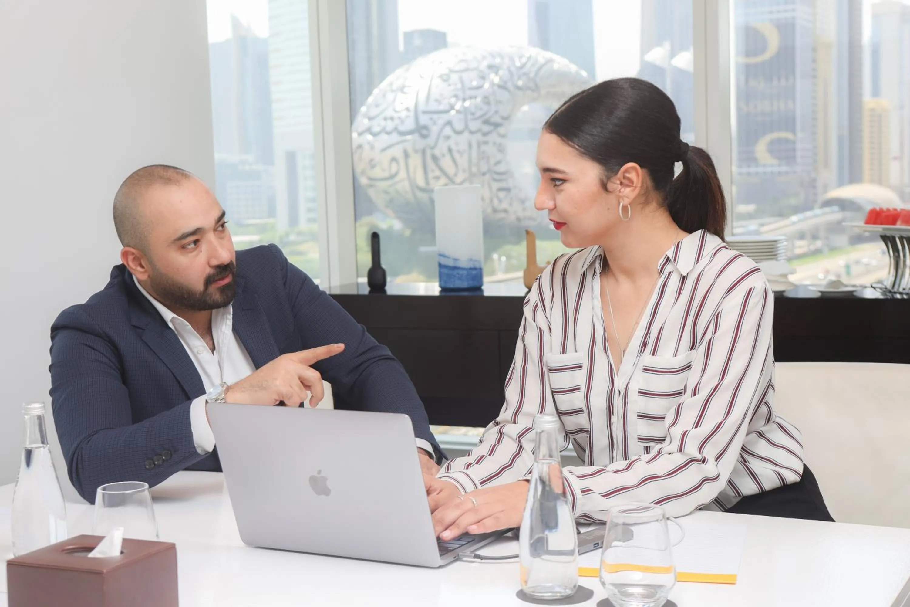 Meeting/conference room in Nassima Tower Hotel Apartments