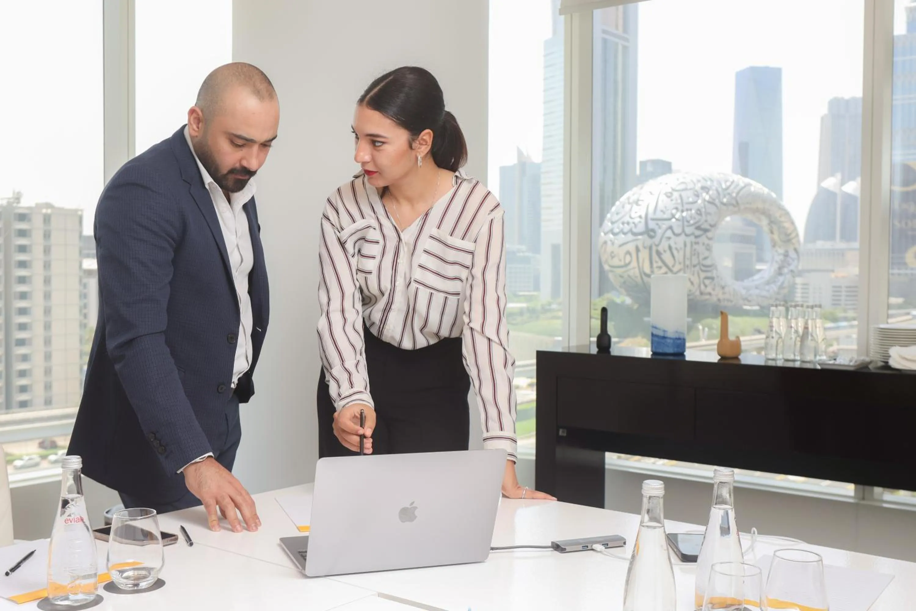 Meeting/conference room in Nassima Tower Hotel Apartments