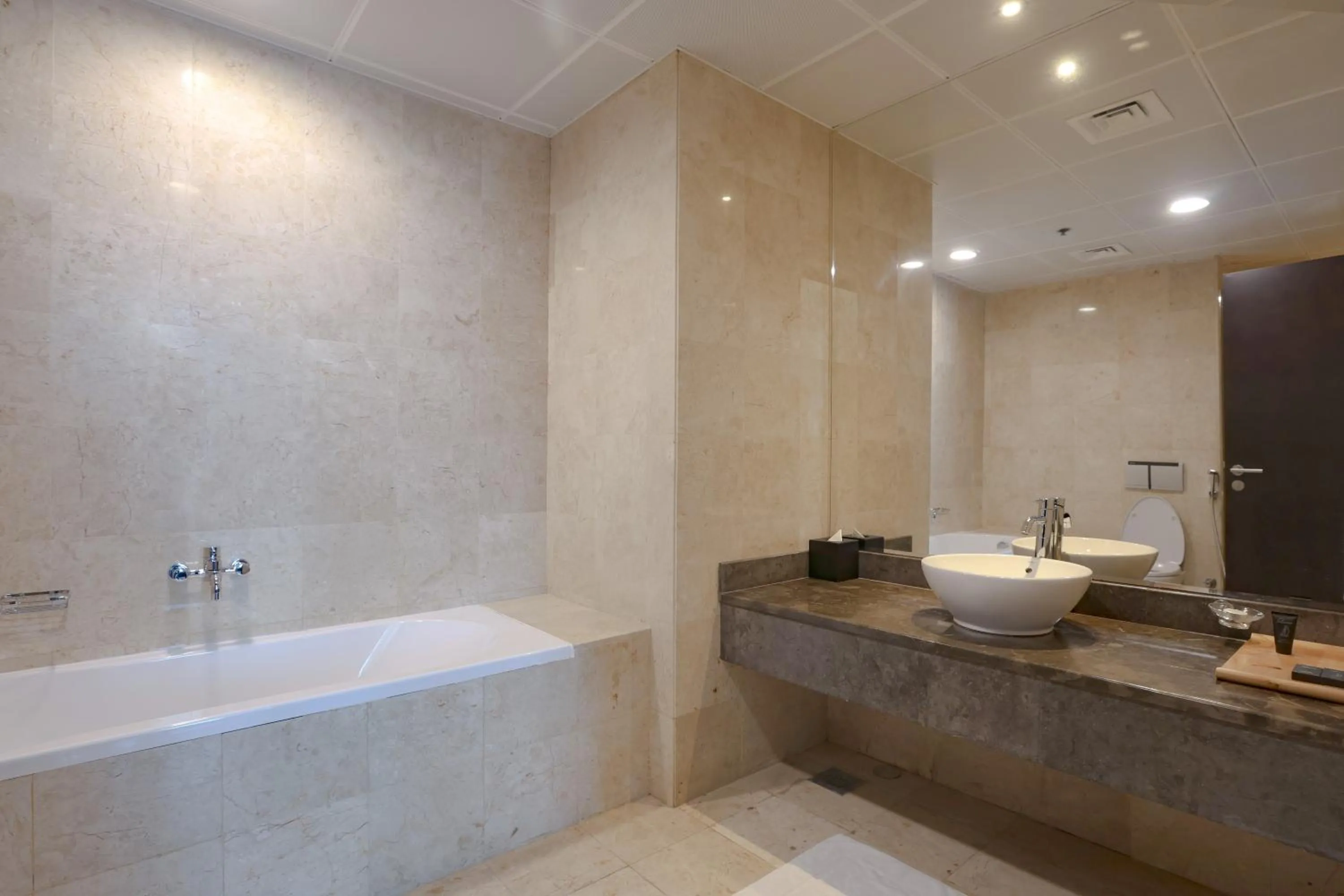 Bathroom in Nassima Tower Hotel Apartments