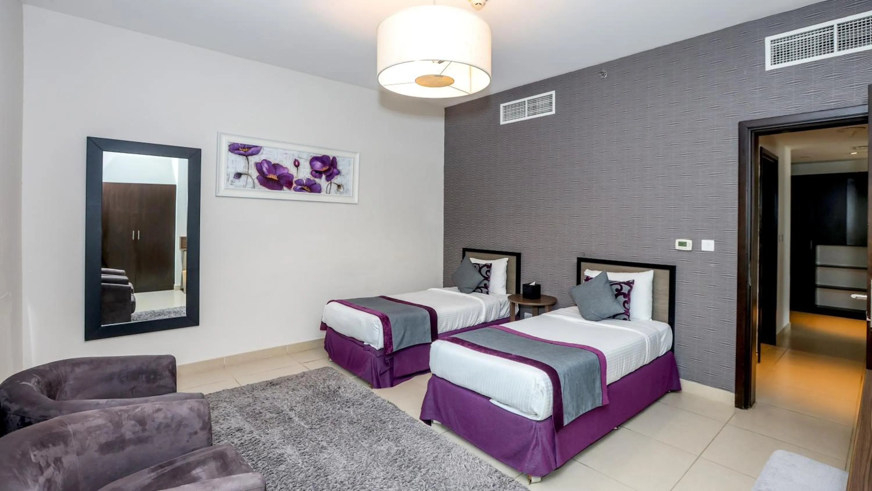 Bedroom, Bed in Nassima Tower Hotel Apartments