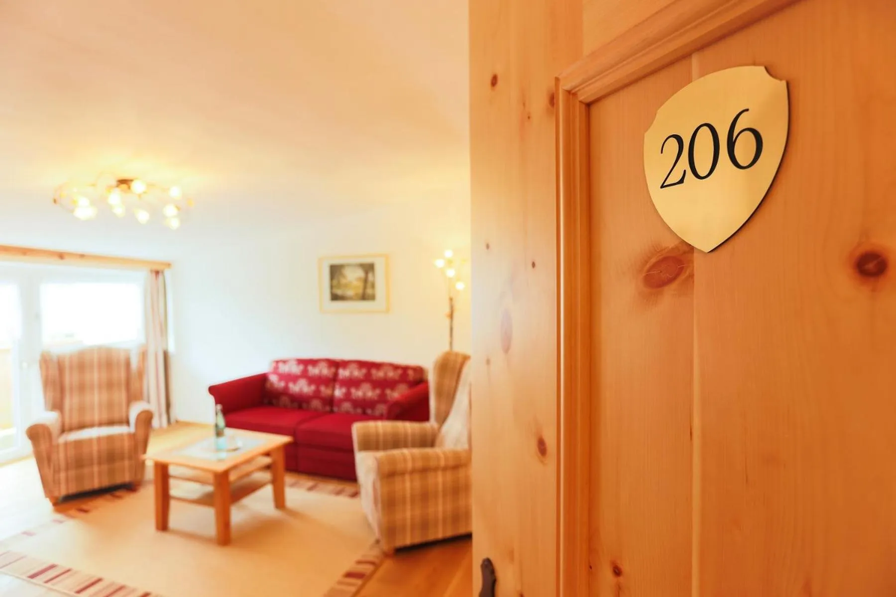 Living room in Sattelbogener Hof