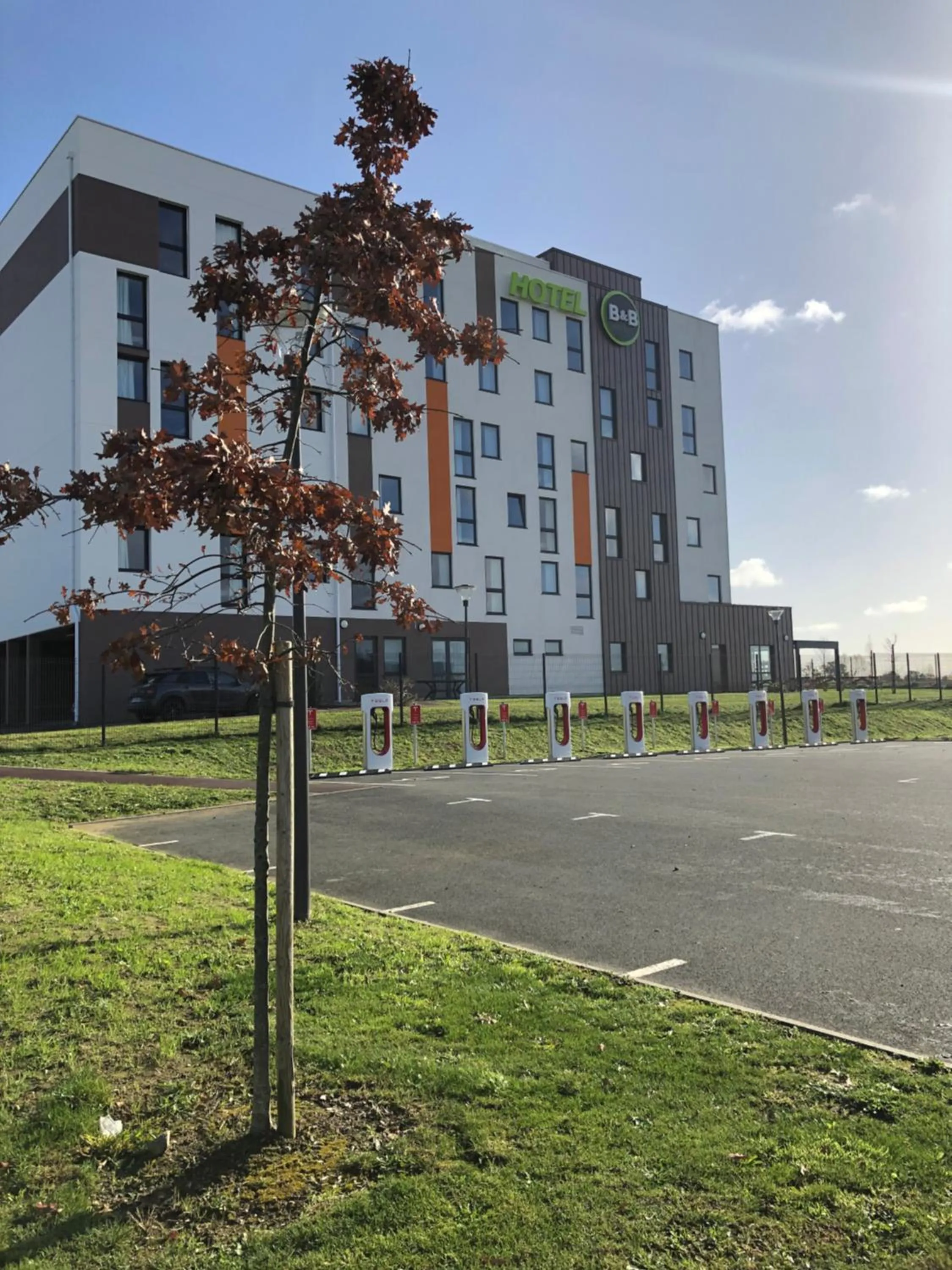 Property building in B&B HOTEL Les Herbiers