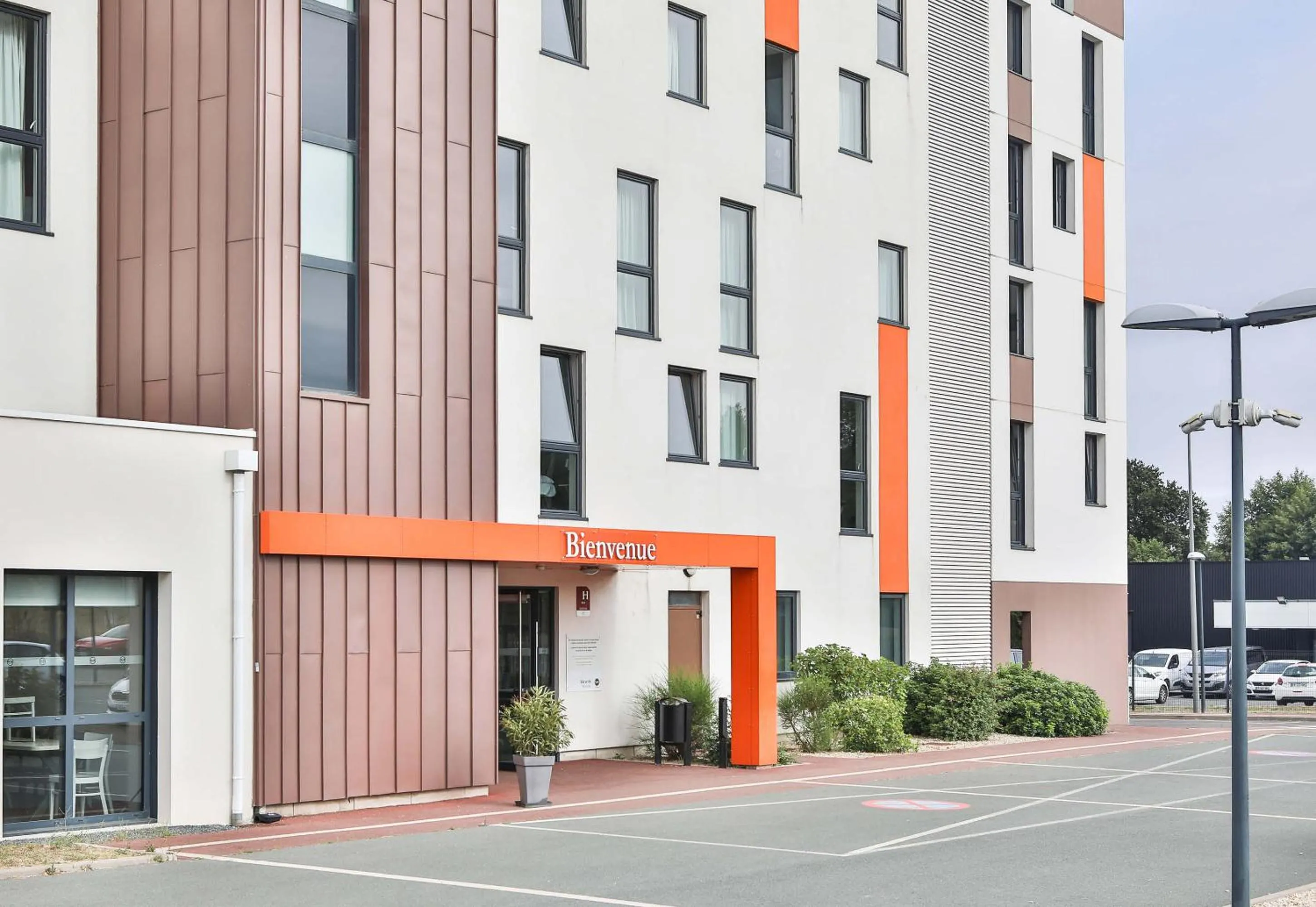 Property building in B&B HOTEL Les Herbiers