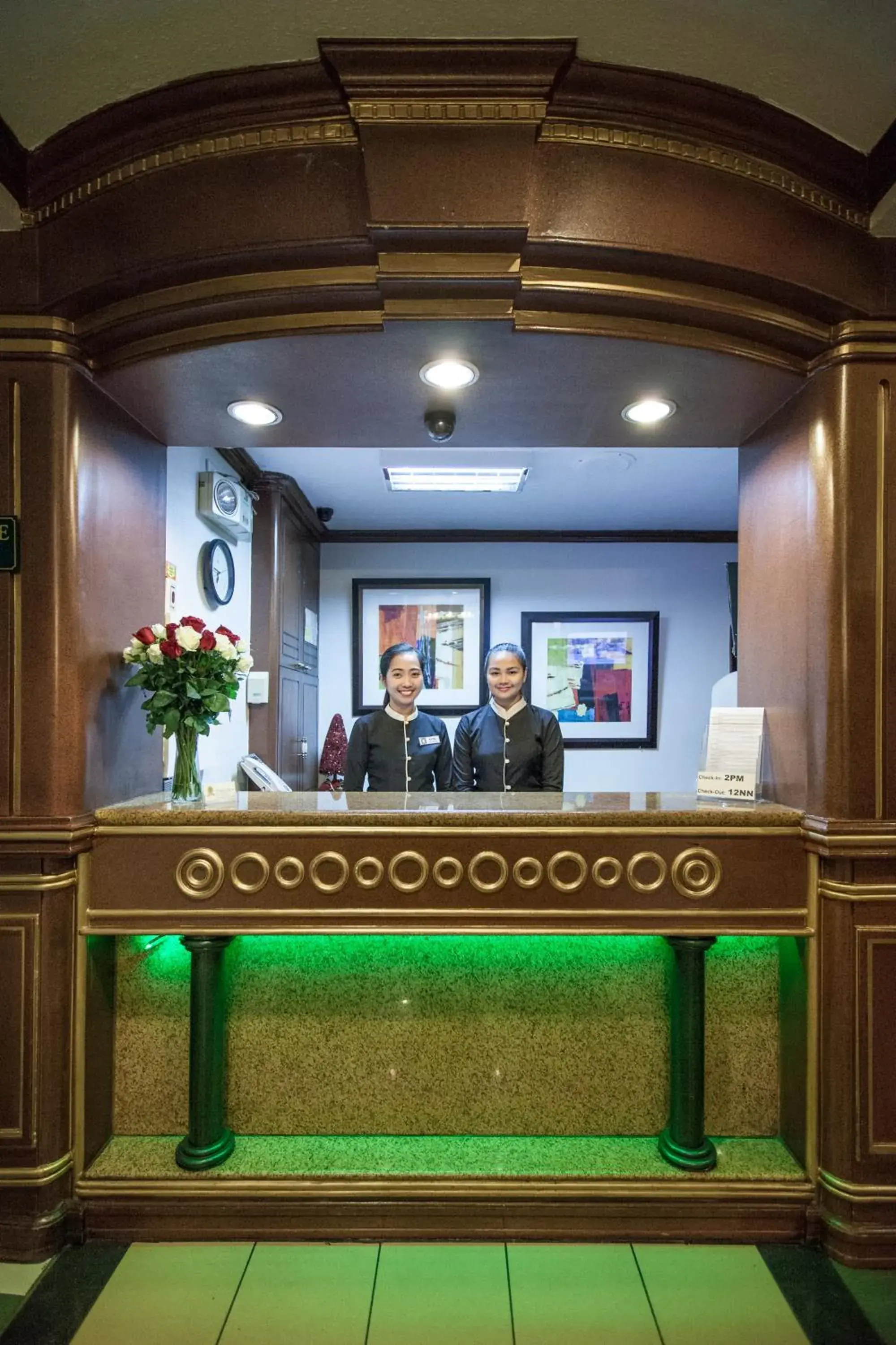 Staff, Lobby/Reception in Paladin Hotel