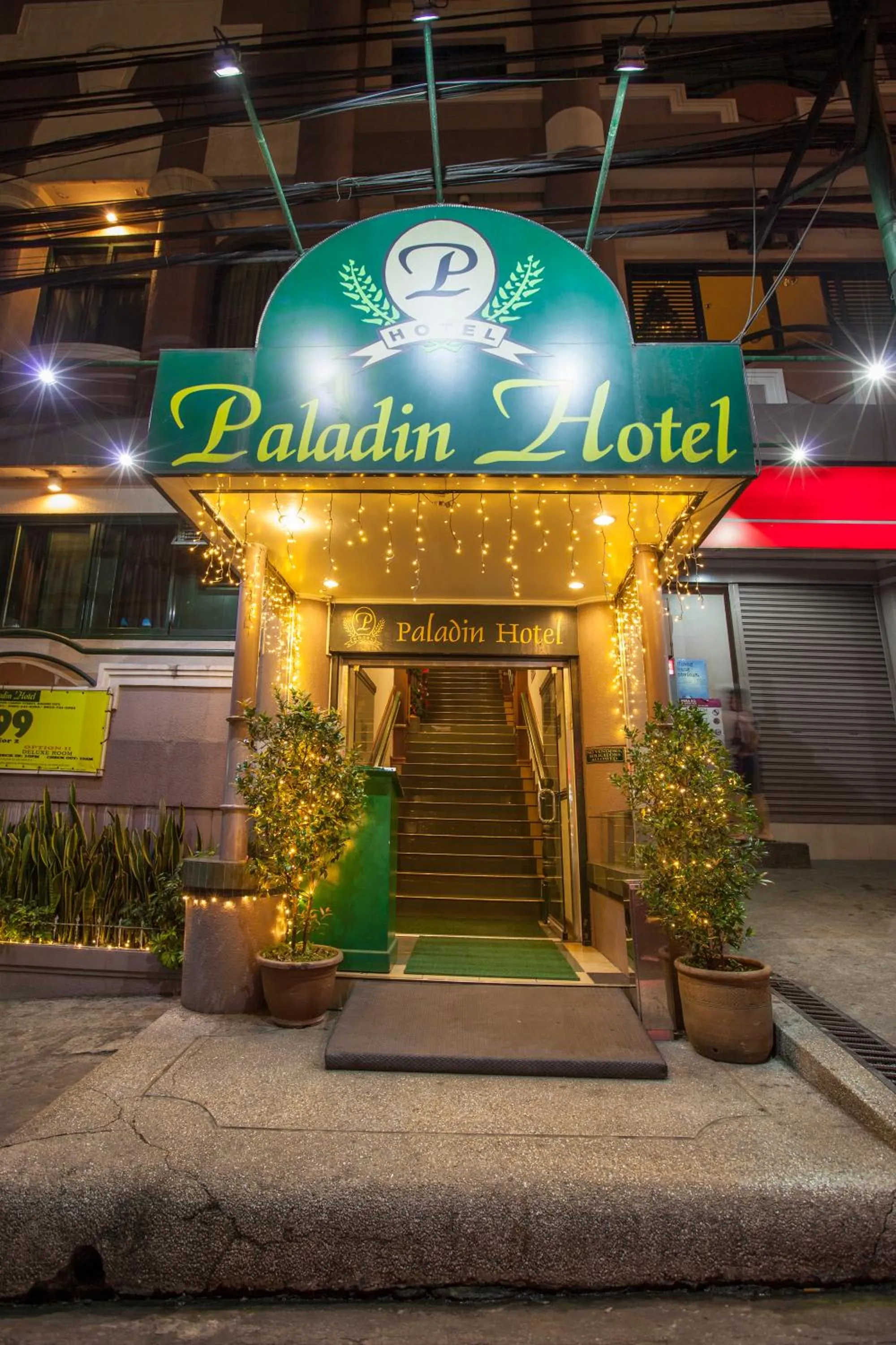 Property building in Paladin Hotel