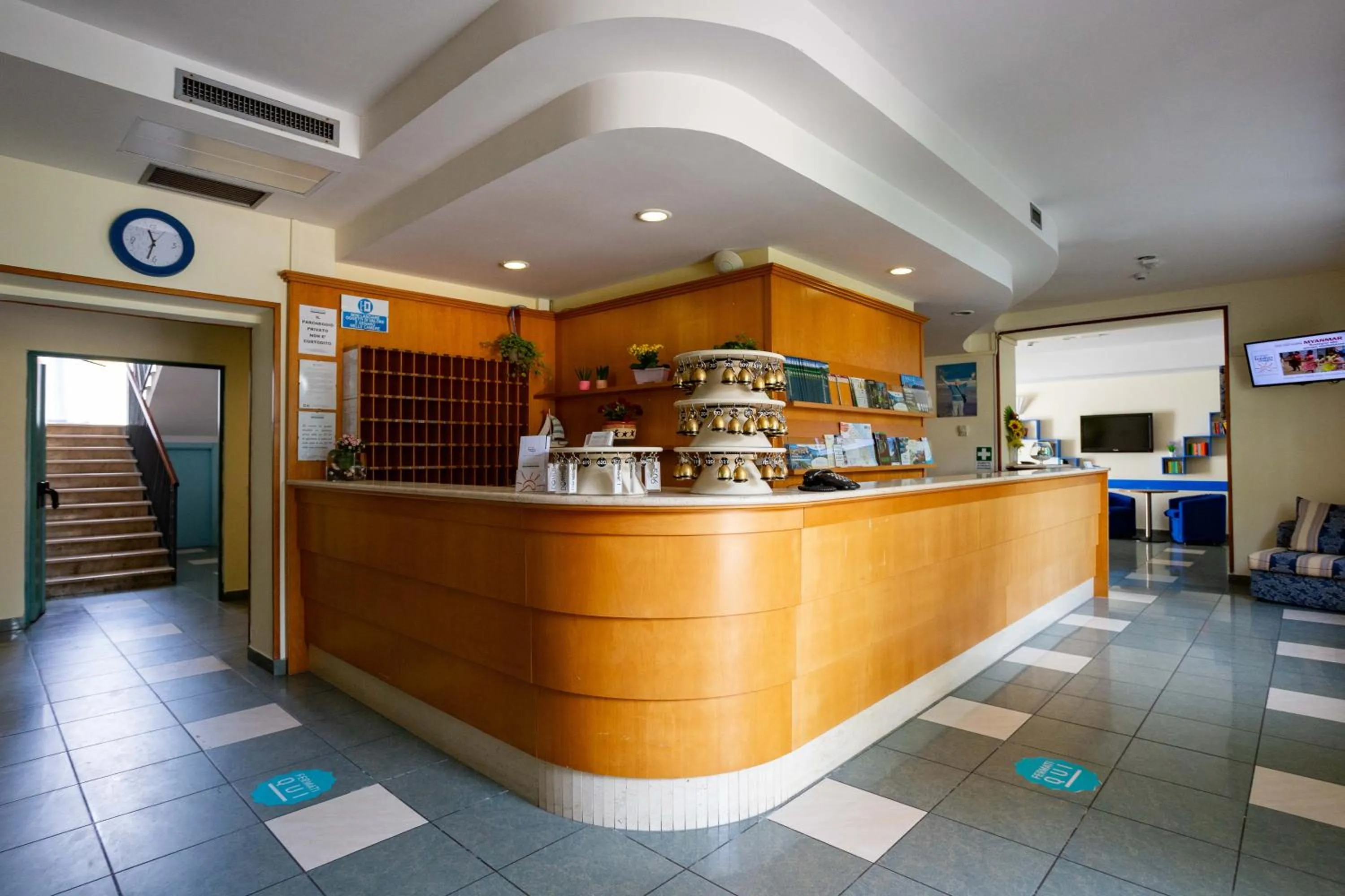 Lobby or reception in Centro Vacanze Domus M.G.