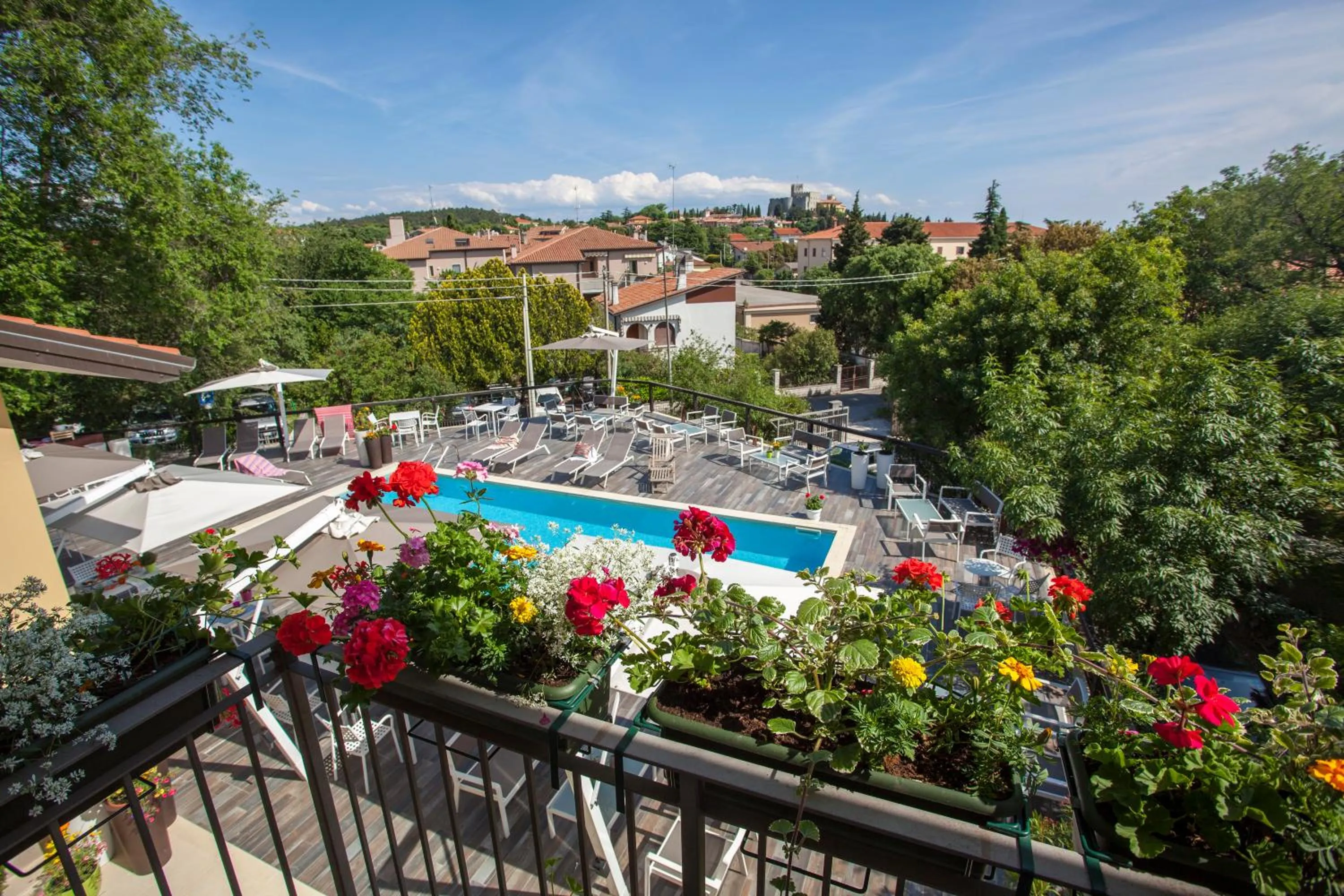 Balcony/Terrace in Villa Borgo Duino