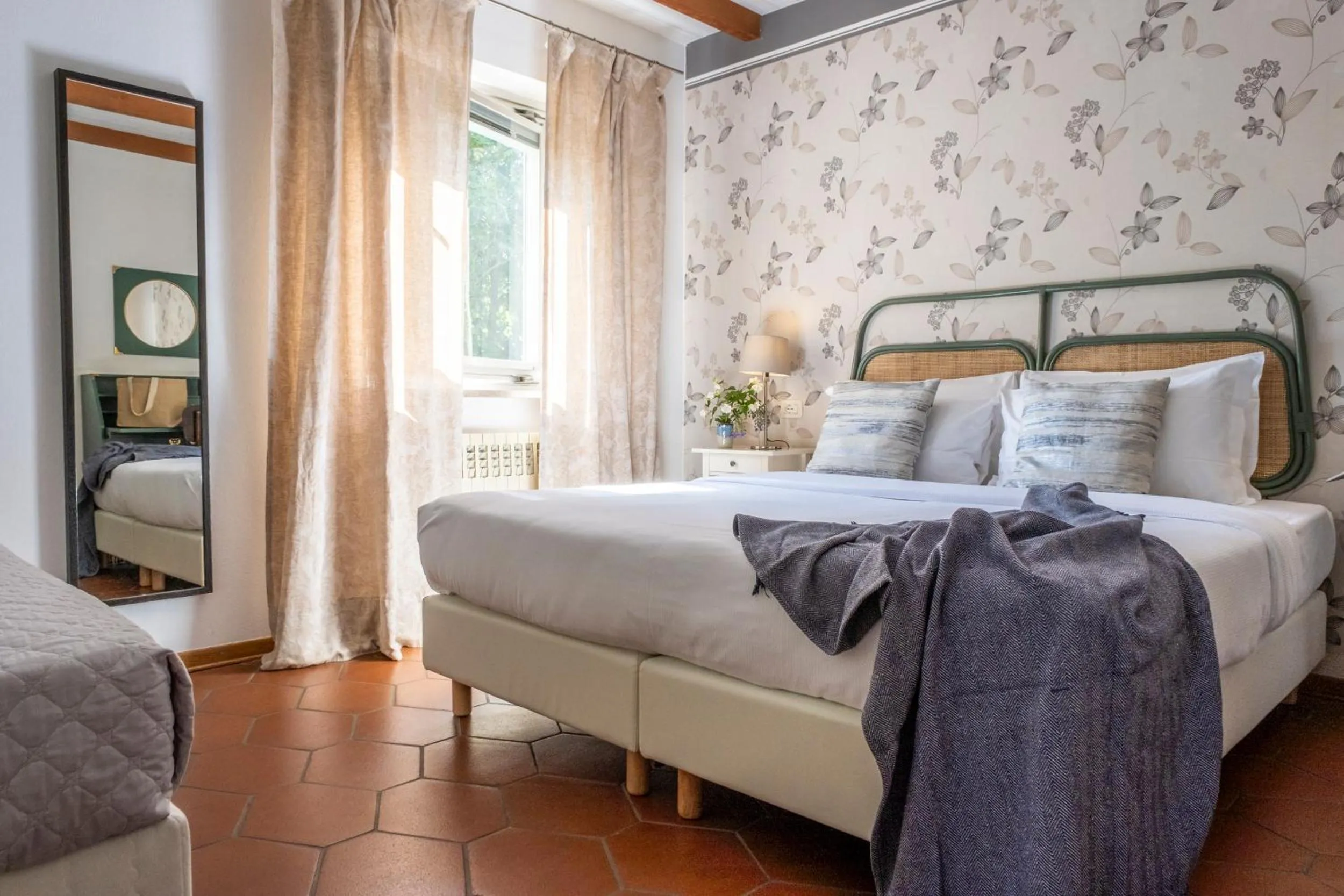 Photo of the whole room, Bed in Villa Borgo Duino