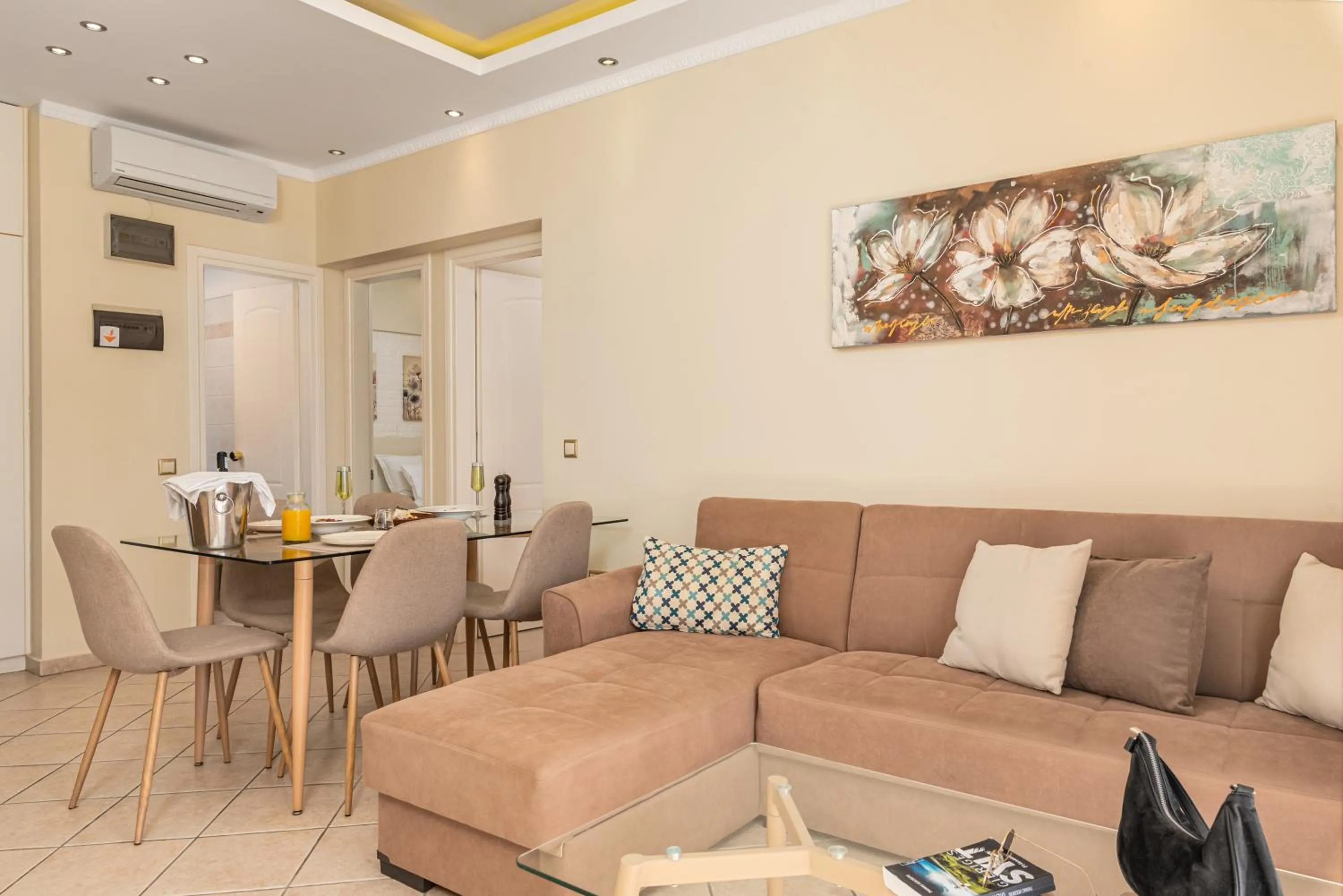 Living room in Hotel Aeollos