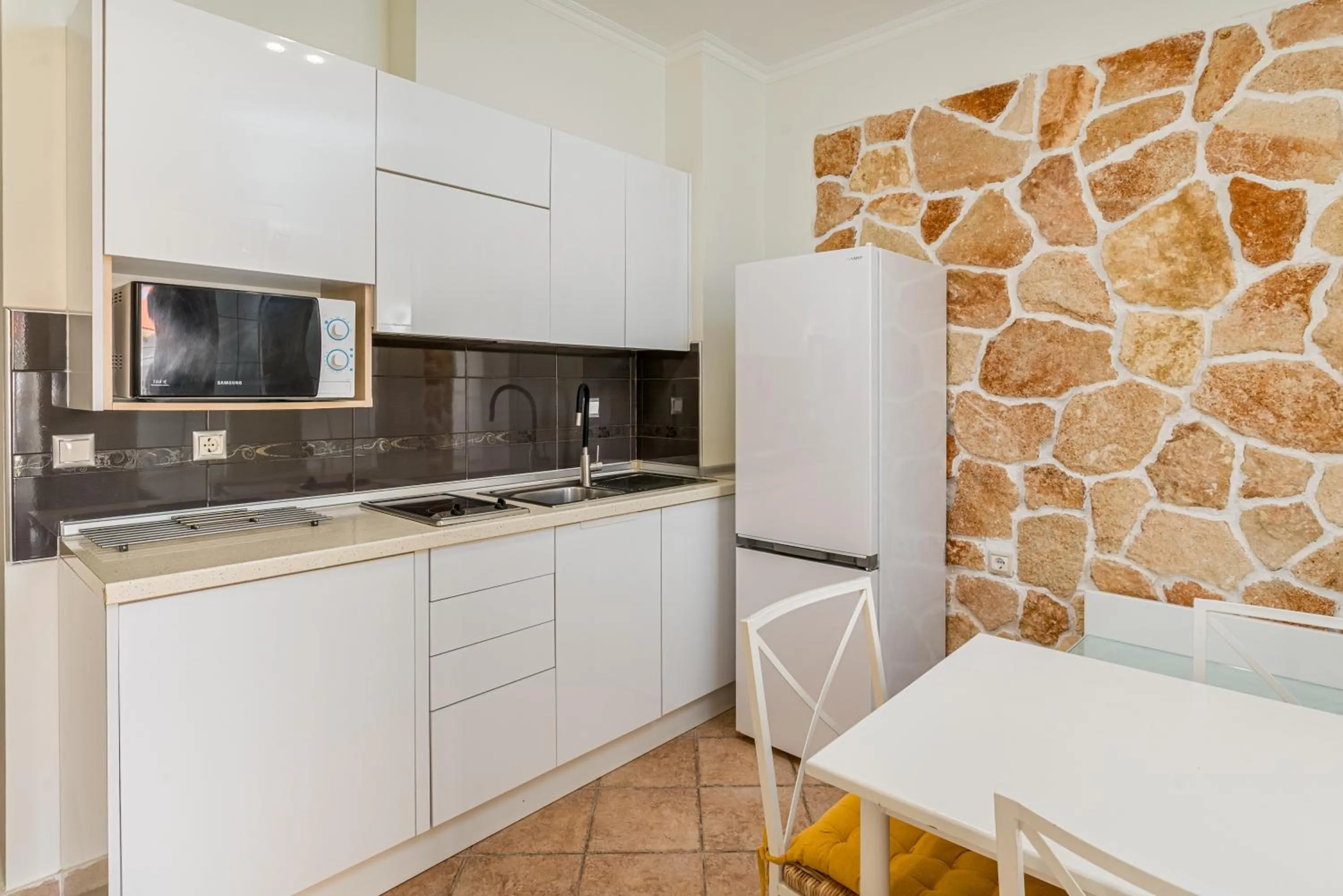 kitchen in Hotel Aeollos