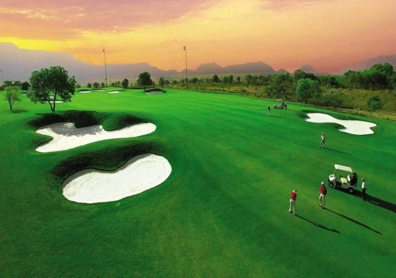 Golfcourse in Aveda Suites at Aamby Valley city