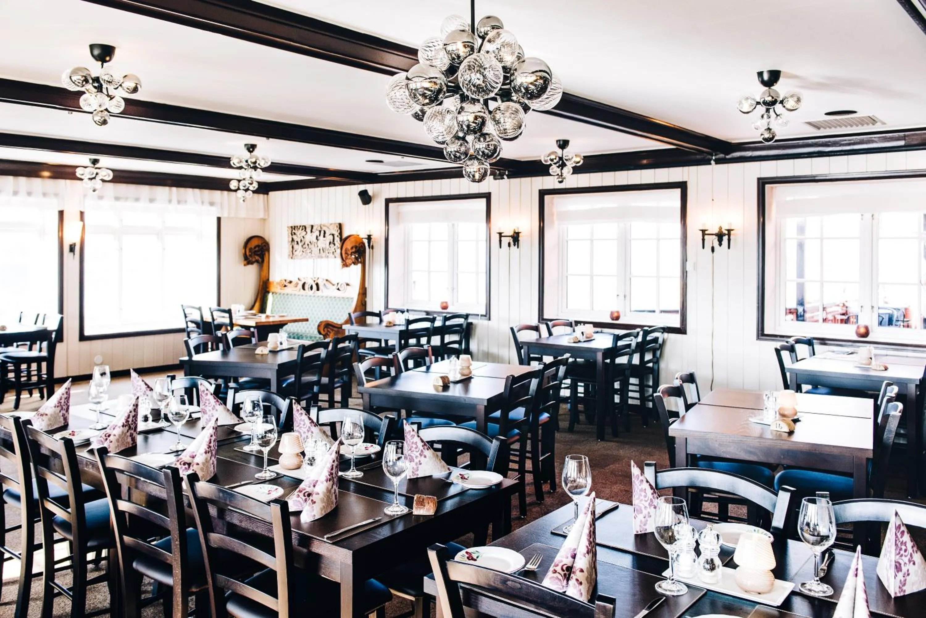 Restaurant/places to eat in Vågslidtun Hotel