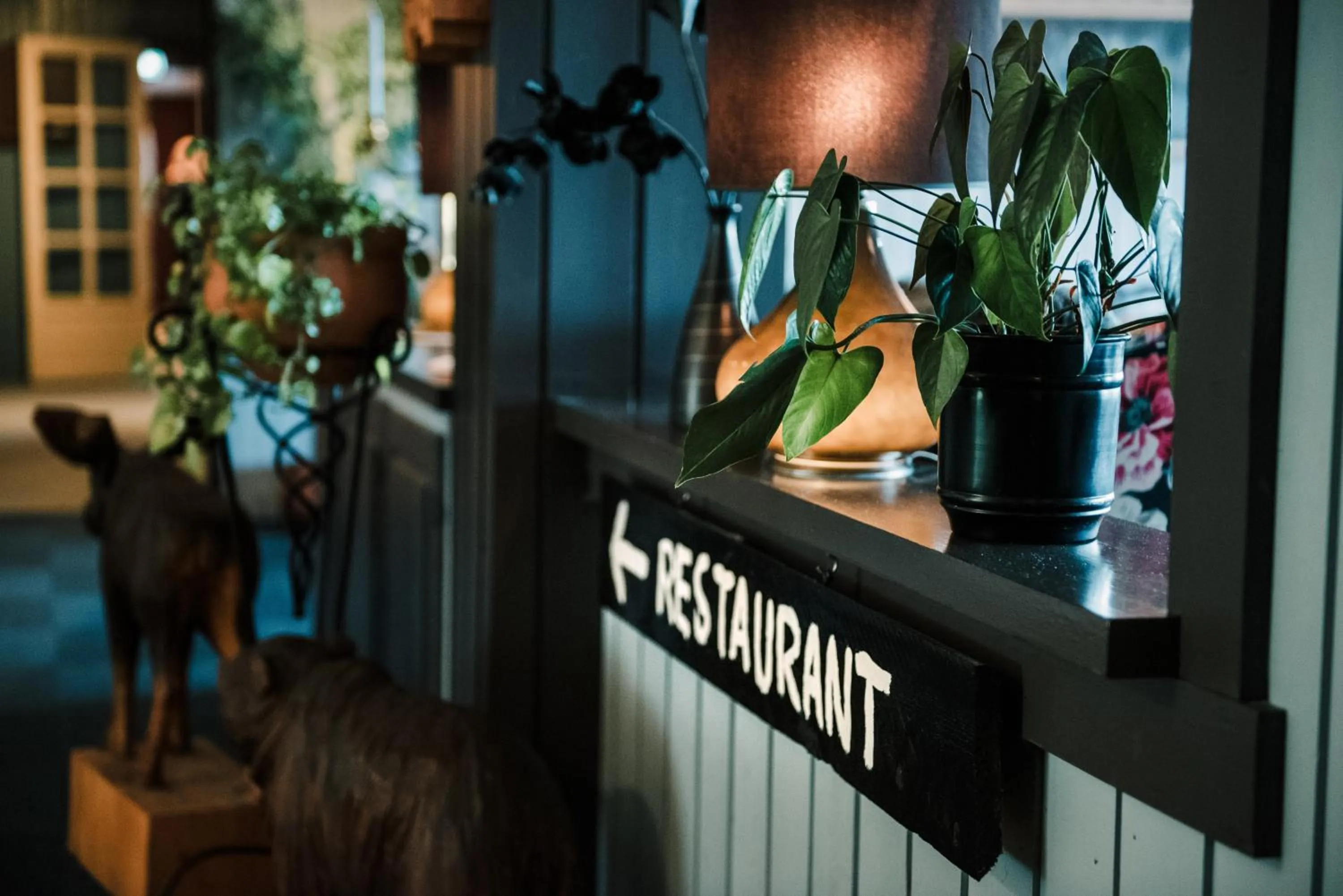 Lobby or reception in Vågslidtun Hotel