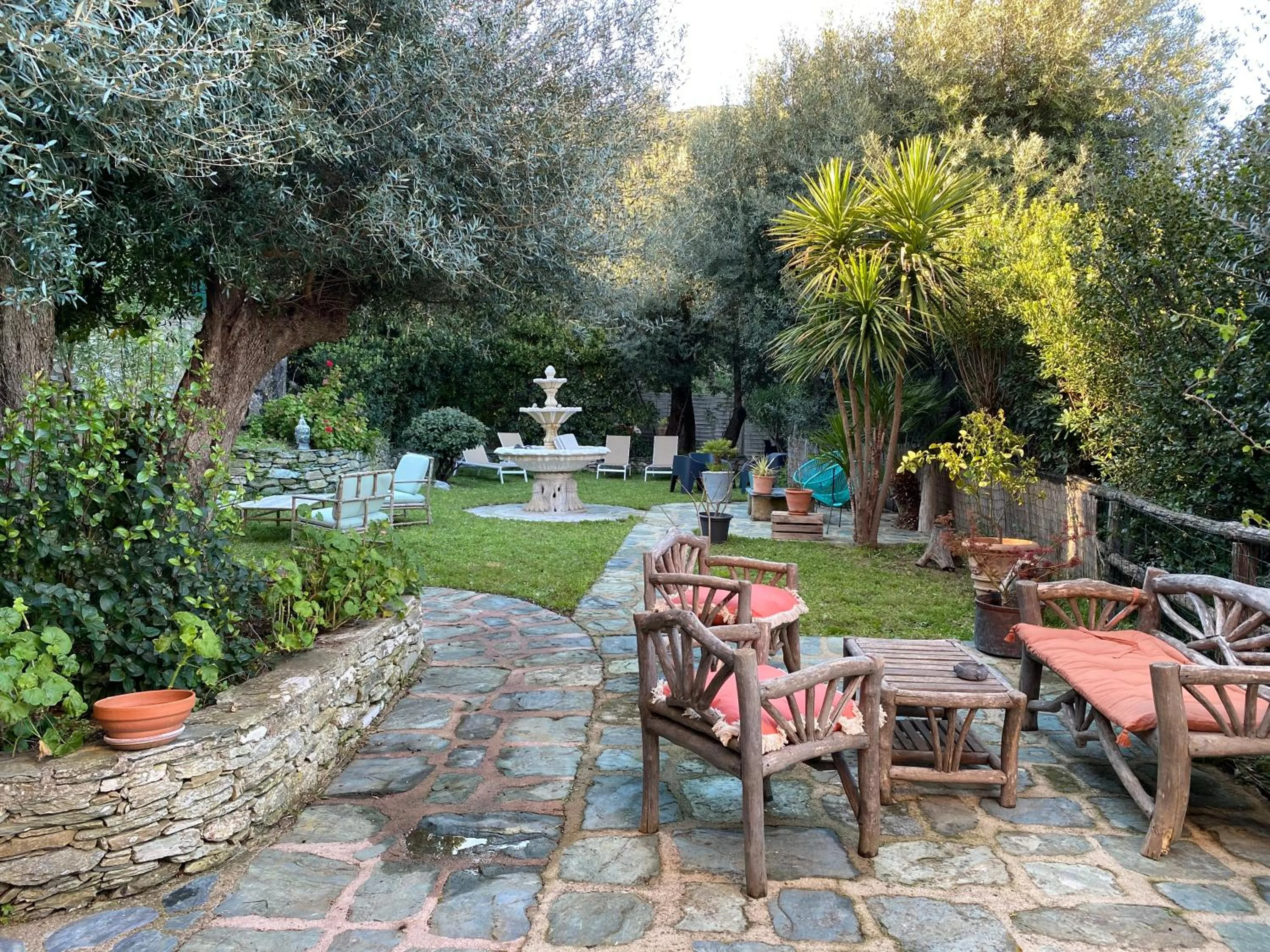 Garden view in U Sant'Agnellu