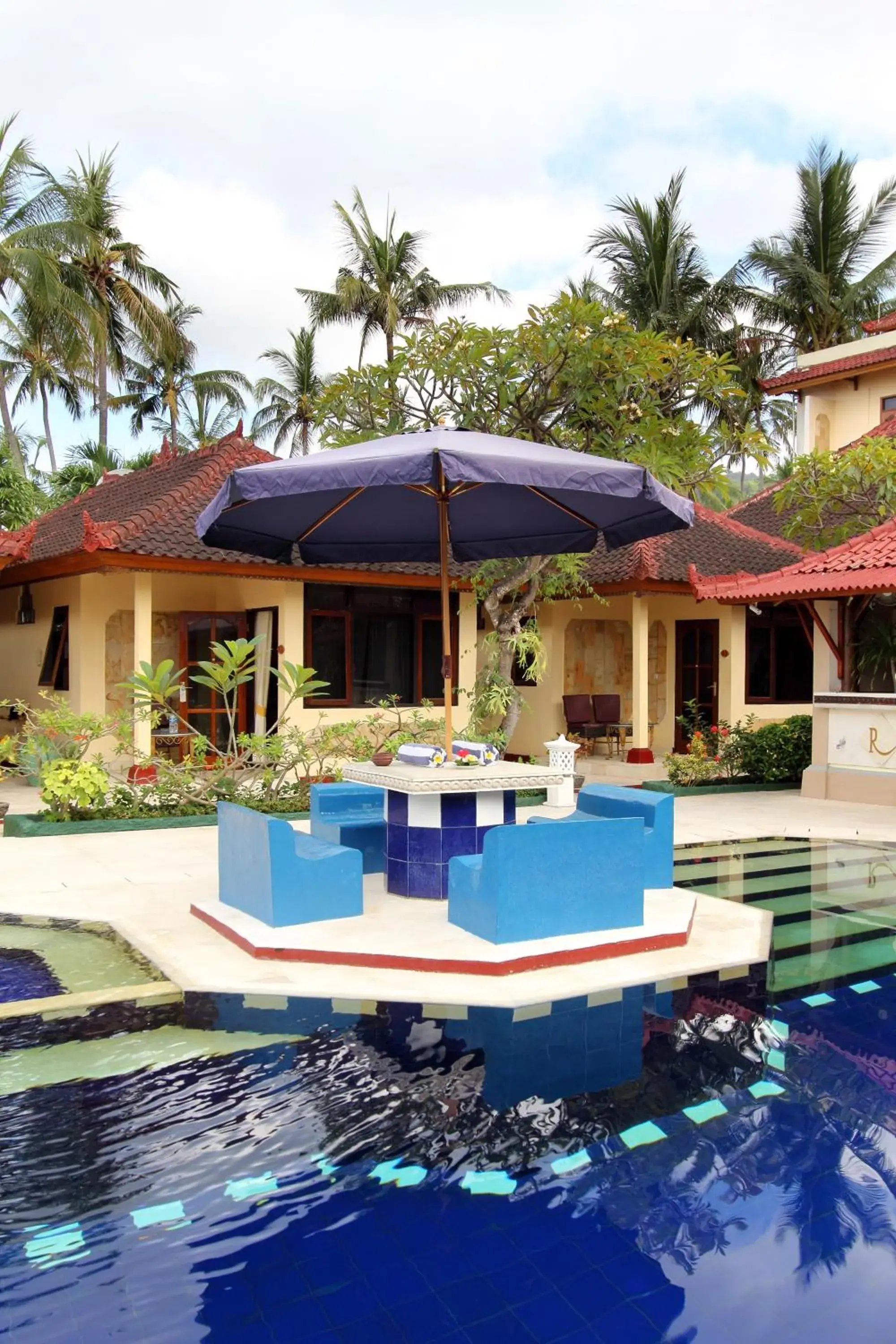 Facade/entrance in Bali Seascape Beach Club Facade/entrance in Bali Seascape Beach Club