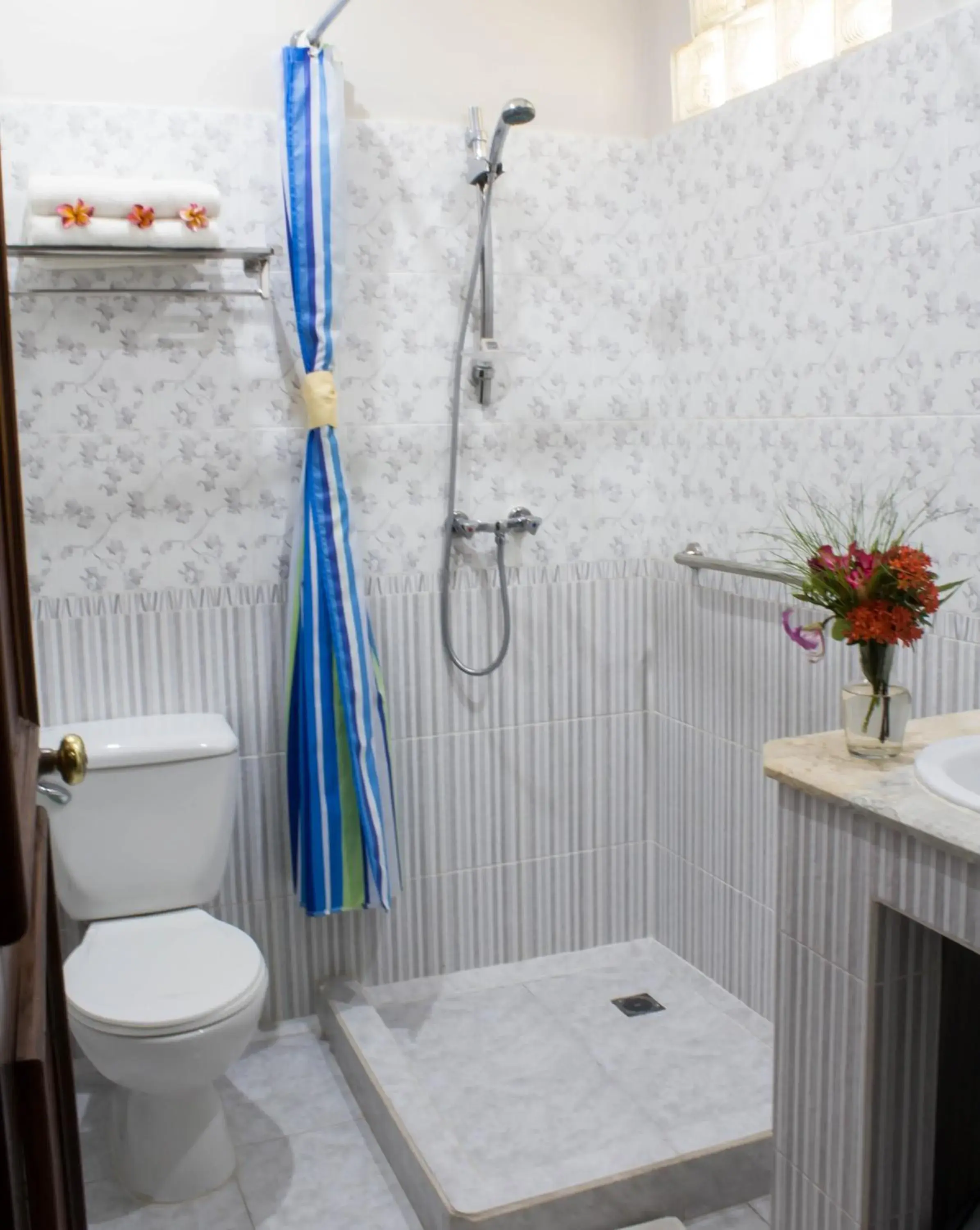 Bathroom in Bali Seascape Beach Club Bathroom in Bali Seascape Beach Club