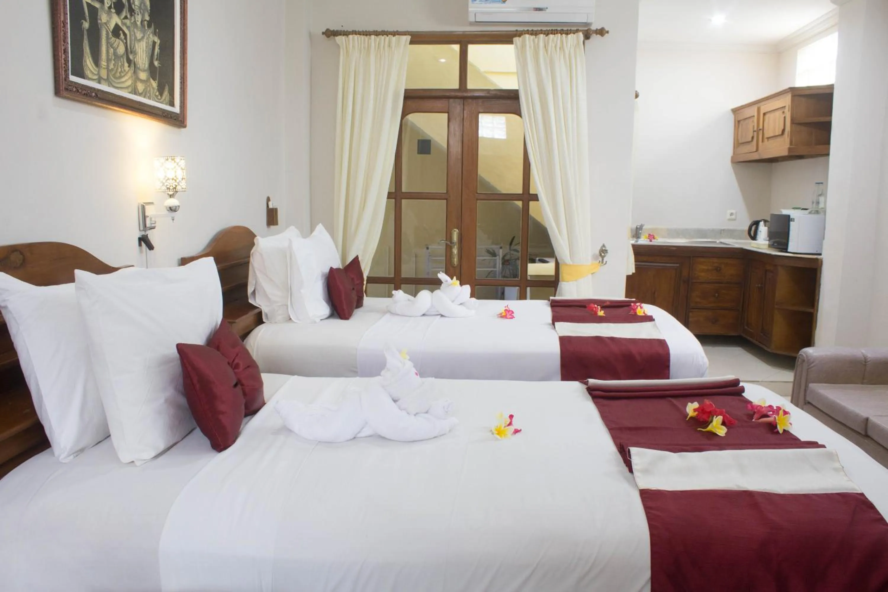 Bed in Bali Seascape Beach Club