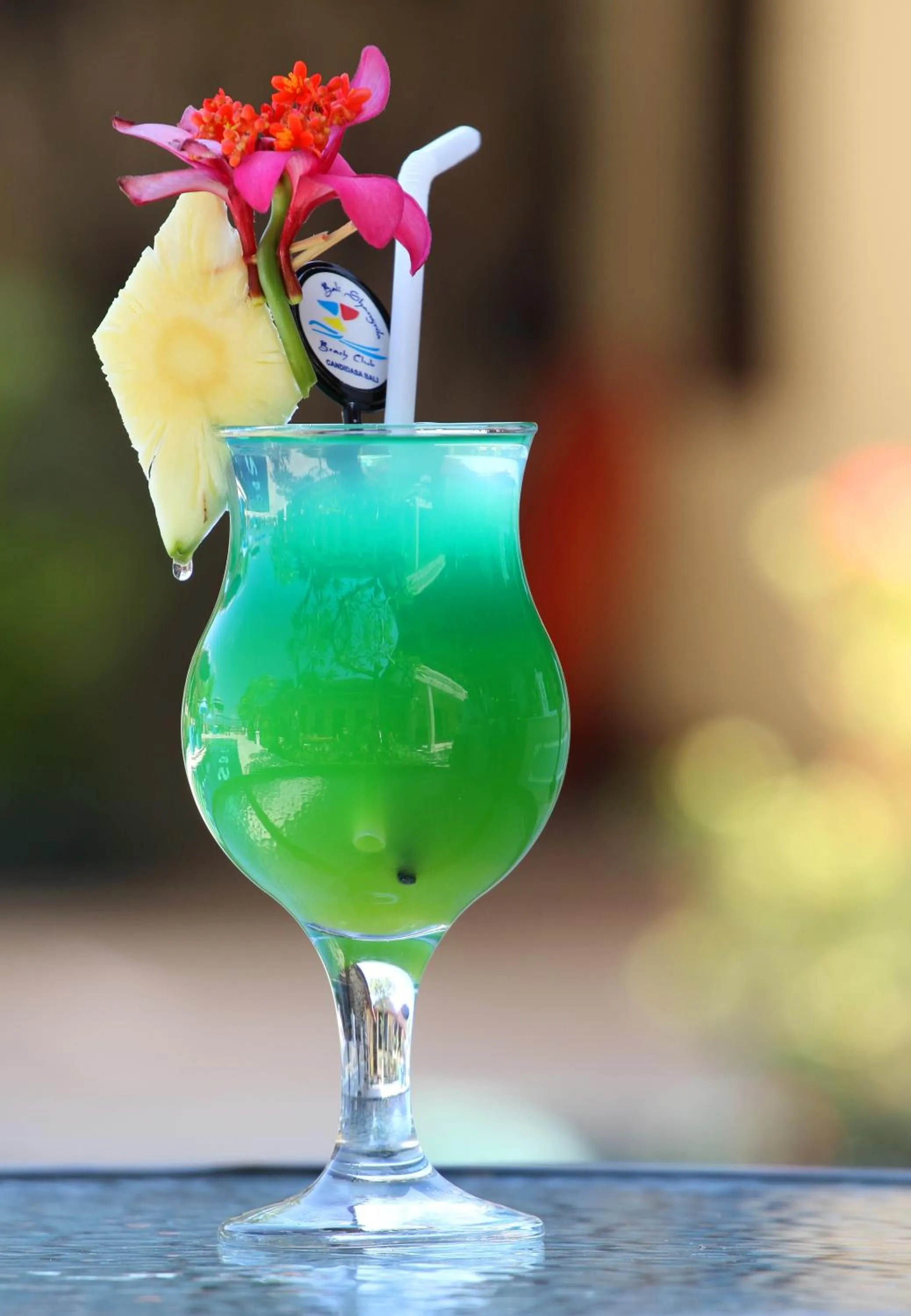 Drinks in Bali Seascape Beach Club