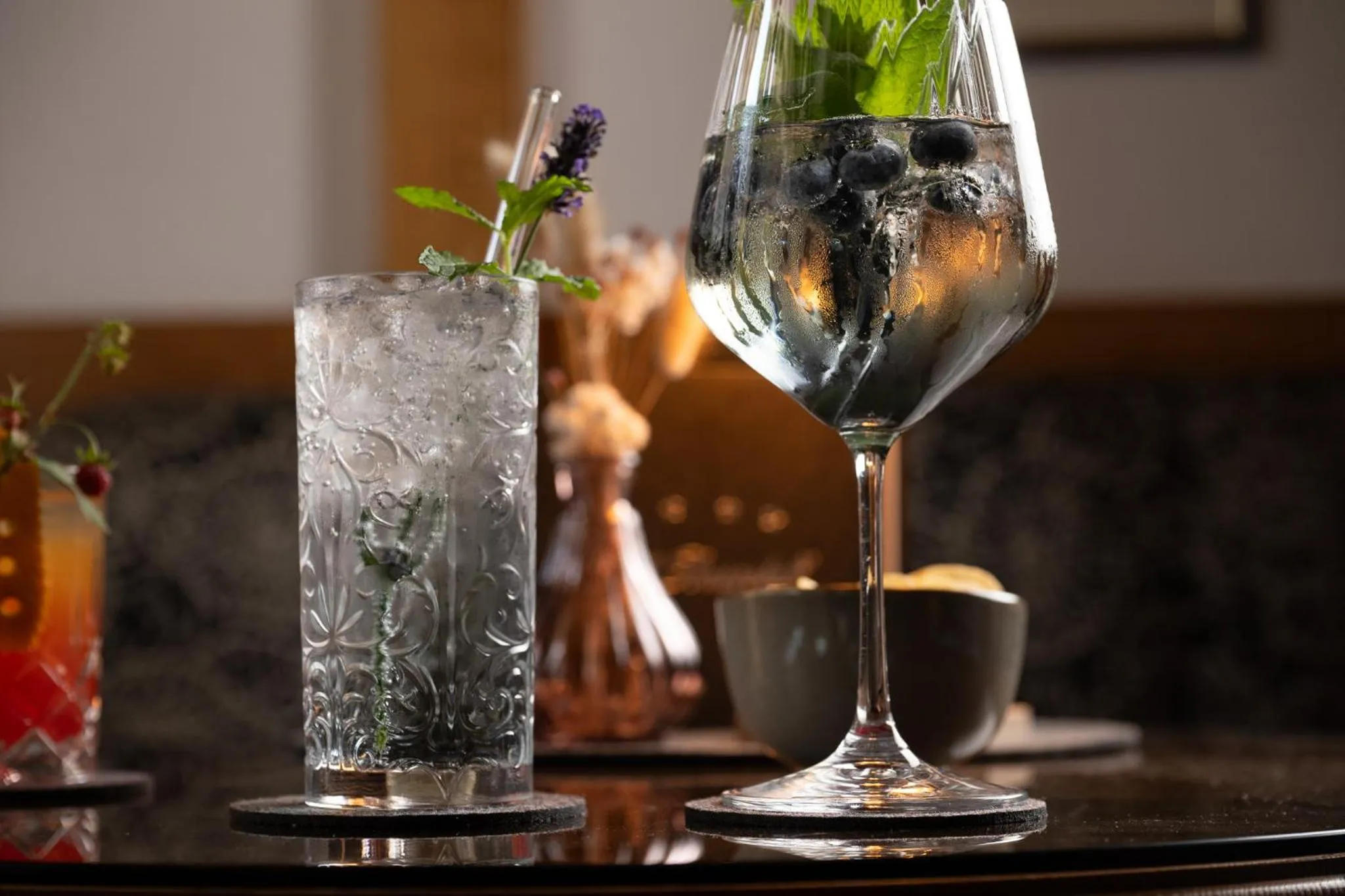 Lounge or bar in Hotel Burgstall