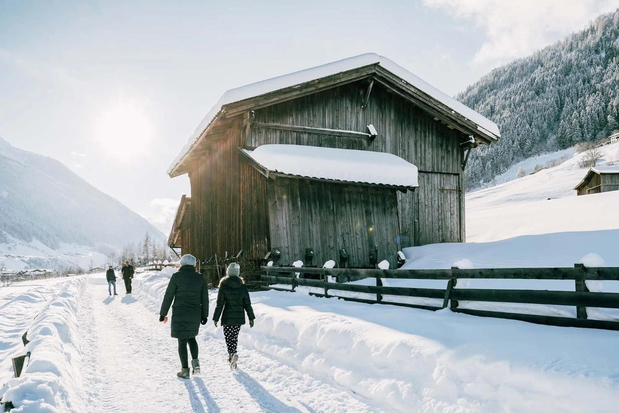 Hiking in Hotel Burgstall