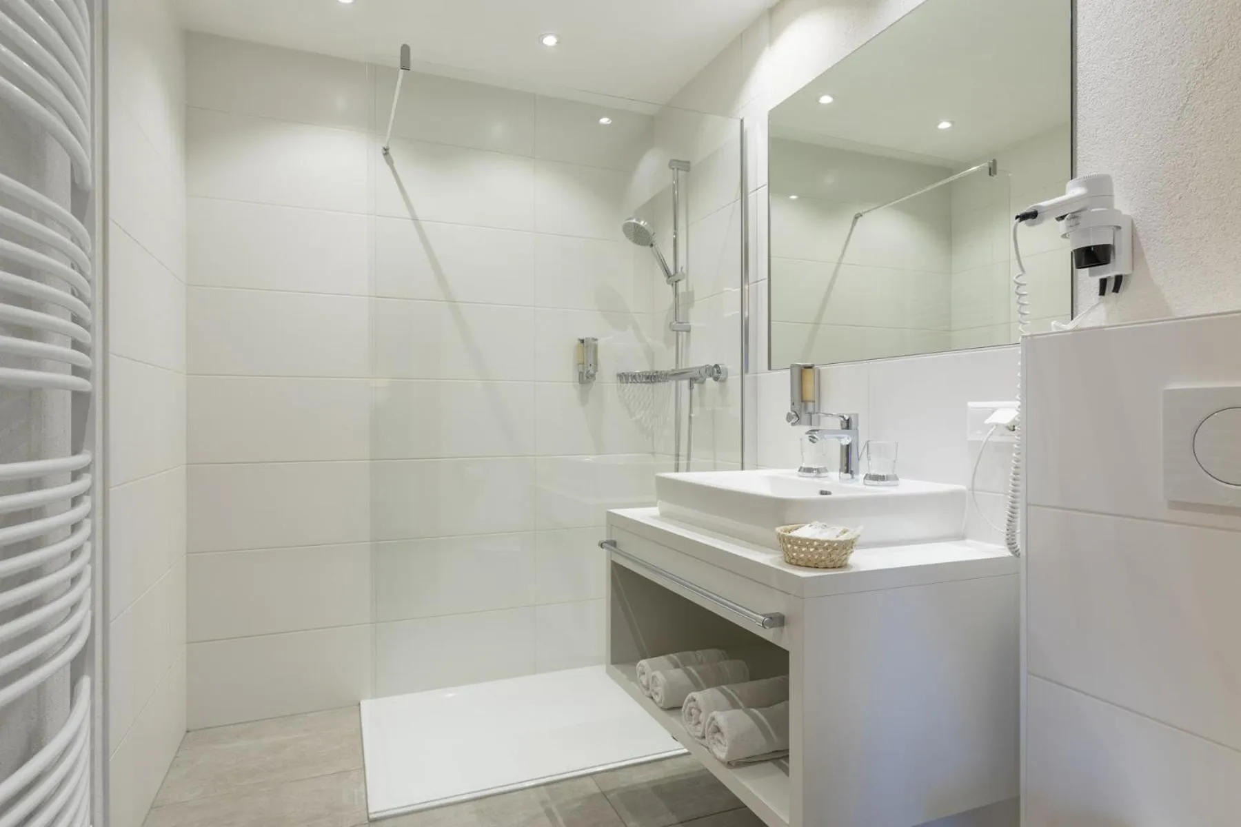 Bathroom in Hotel Burgstall