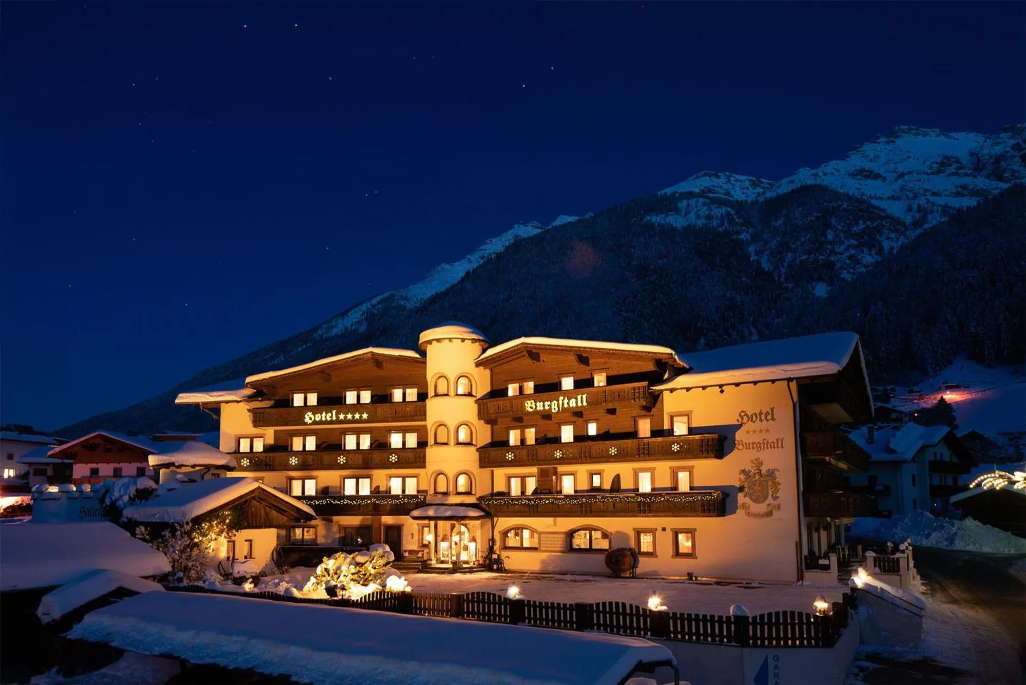 Property building in Hotel Burgstall