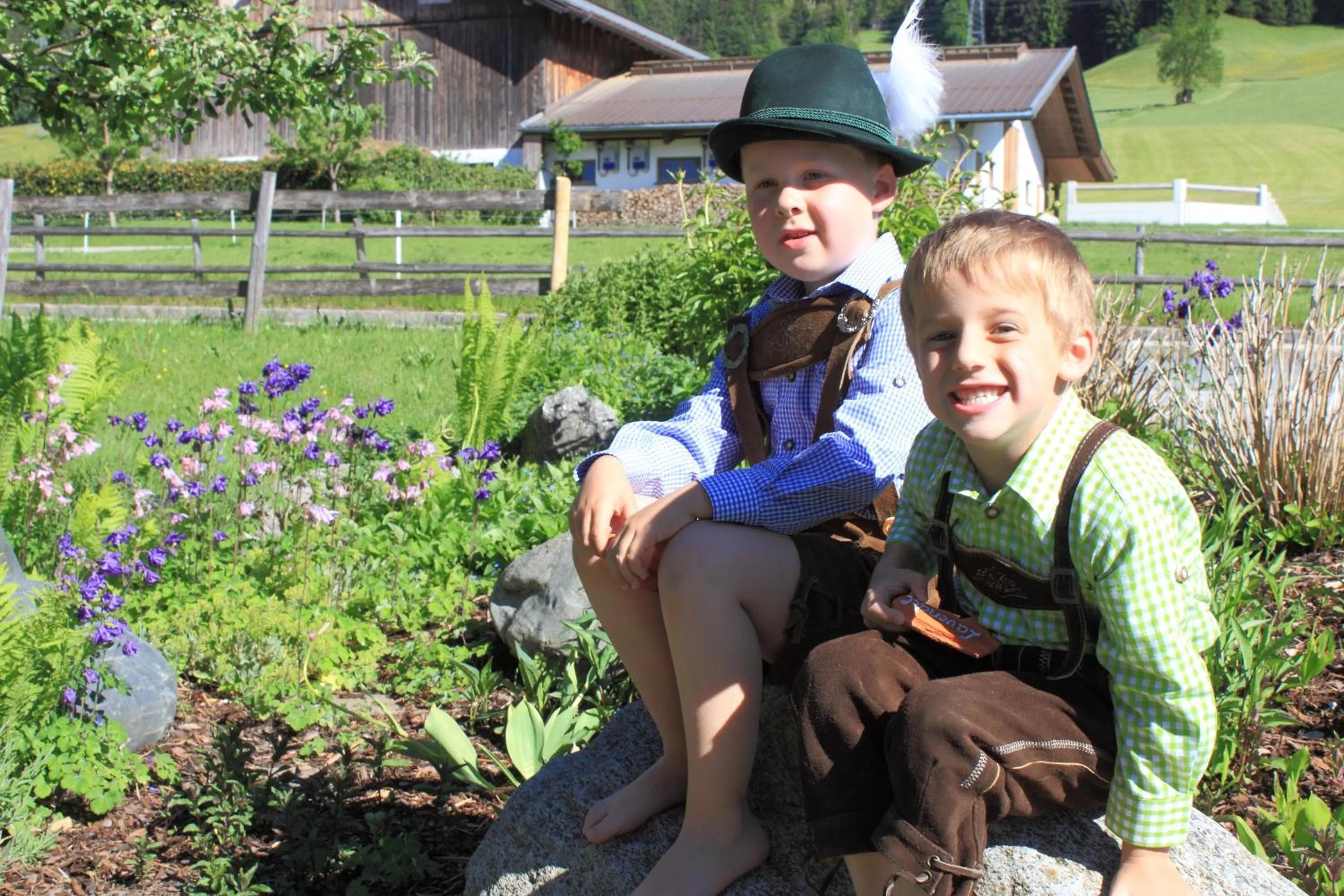 Family in Huaberhof Weerberg