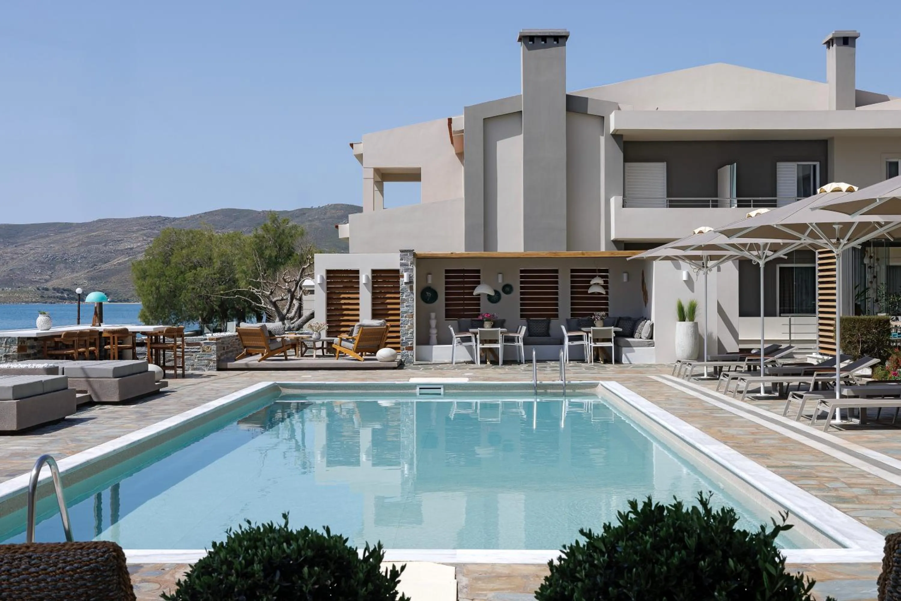 Swimming pool in Anastasia Hotel & Suites Mediterranean Comfort