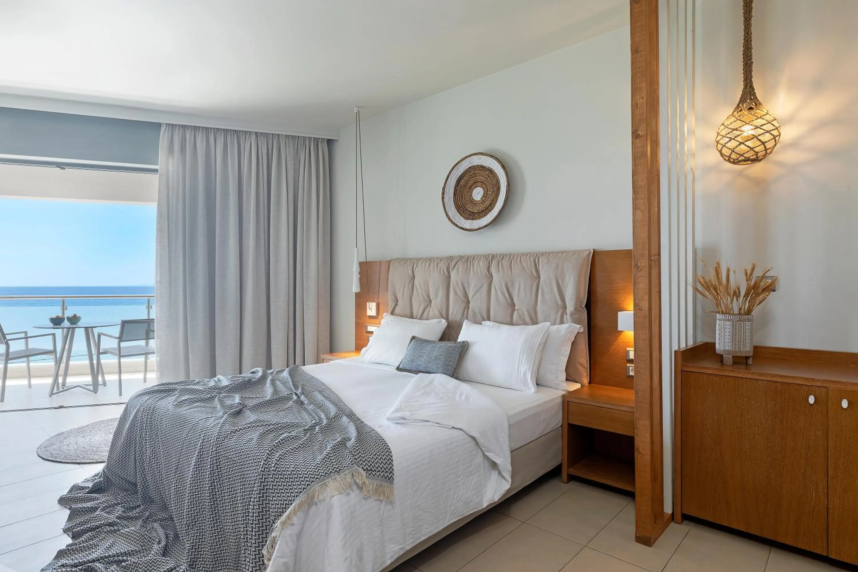 Sea view, Bed in Anastasia Hotel & Suites Mediterranean Comfort