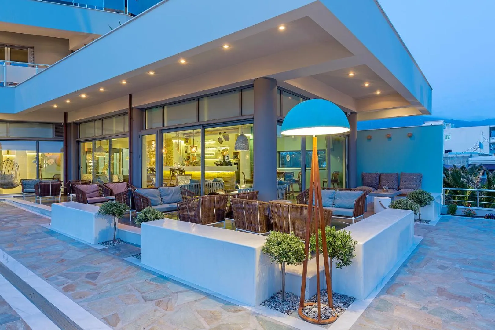 Patio in Anastasia Hotel & Suites Mediterranean Comfort