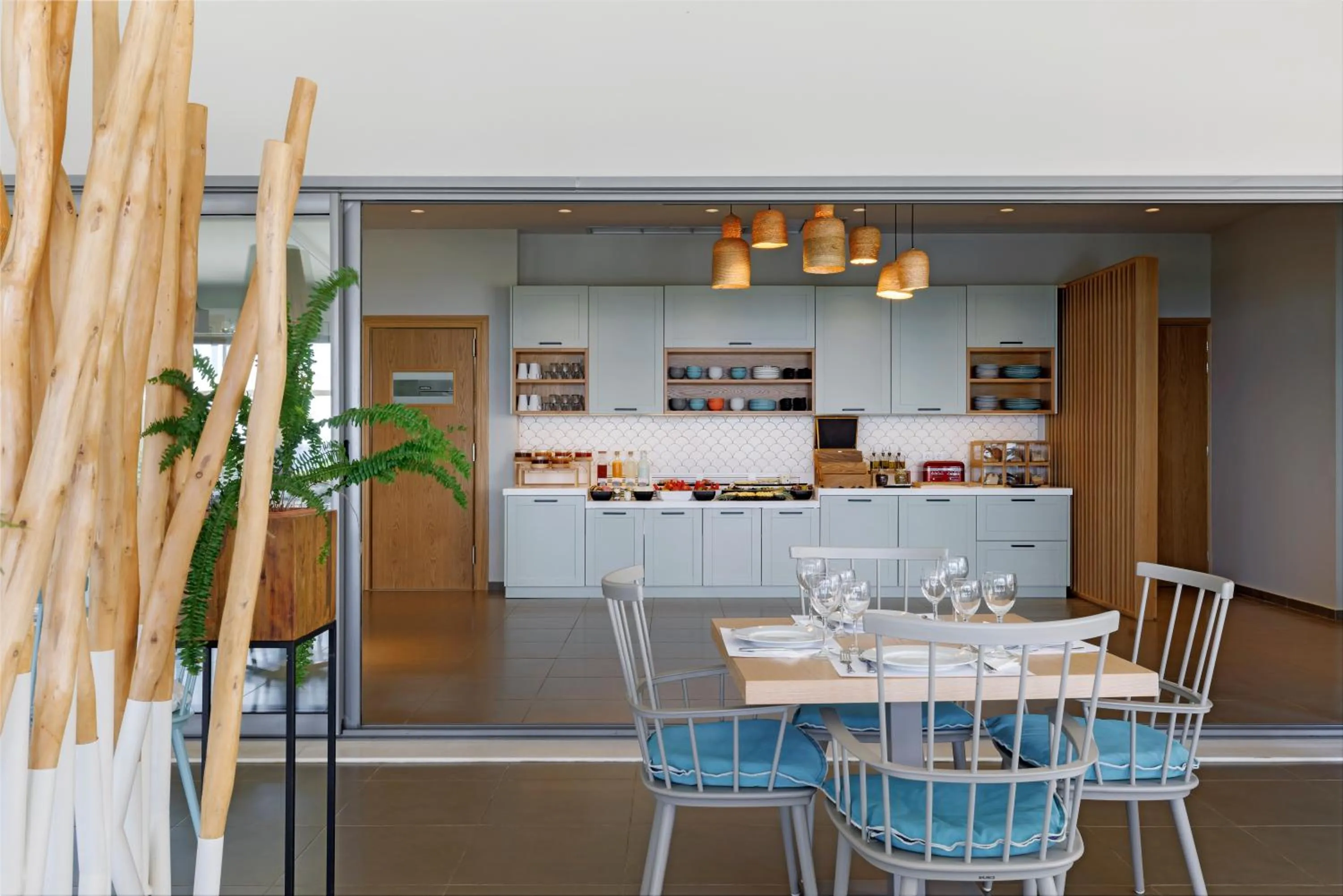 Buffet breakfast in Anastasia Hotel & Suites Mediterranean Comfort