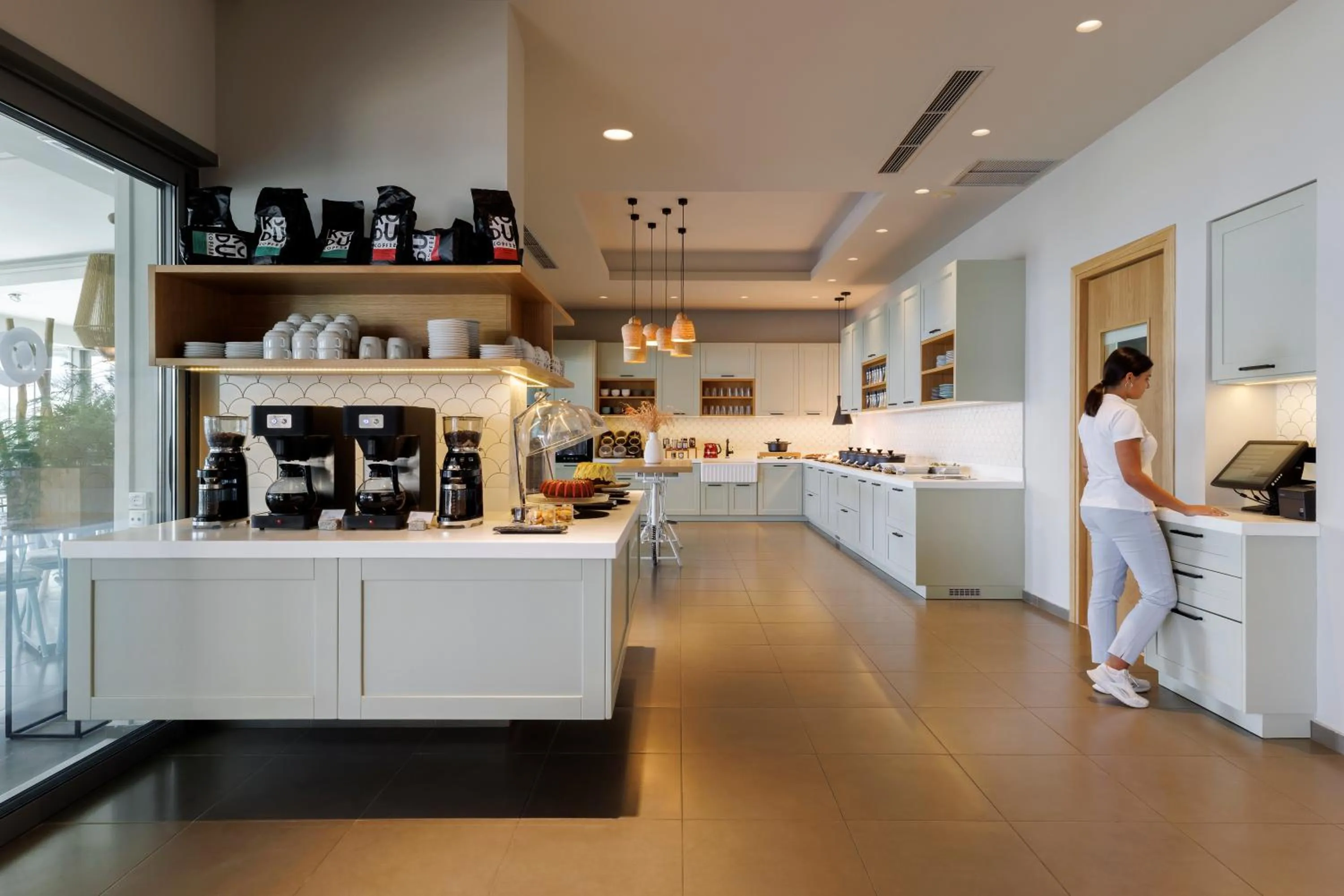 Buffet breakfast in Anastasia Hotel & Suites Mediterranean Comfort