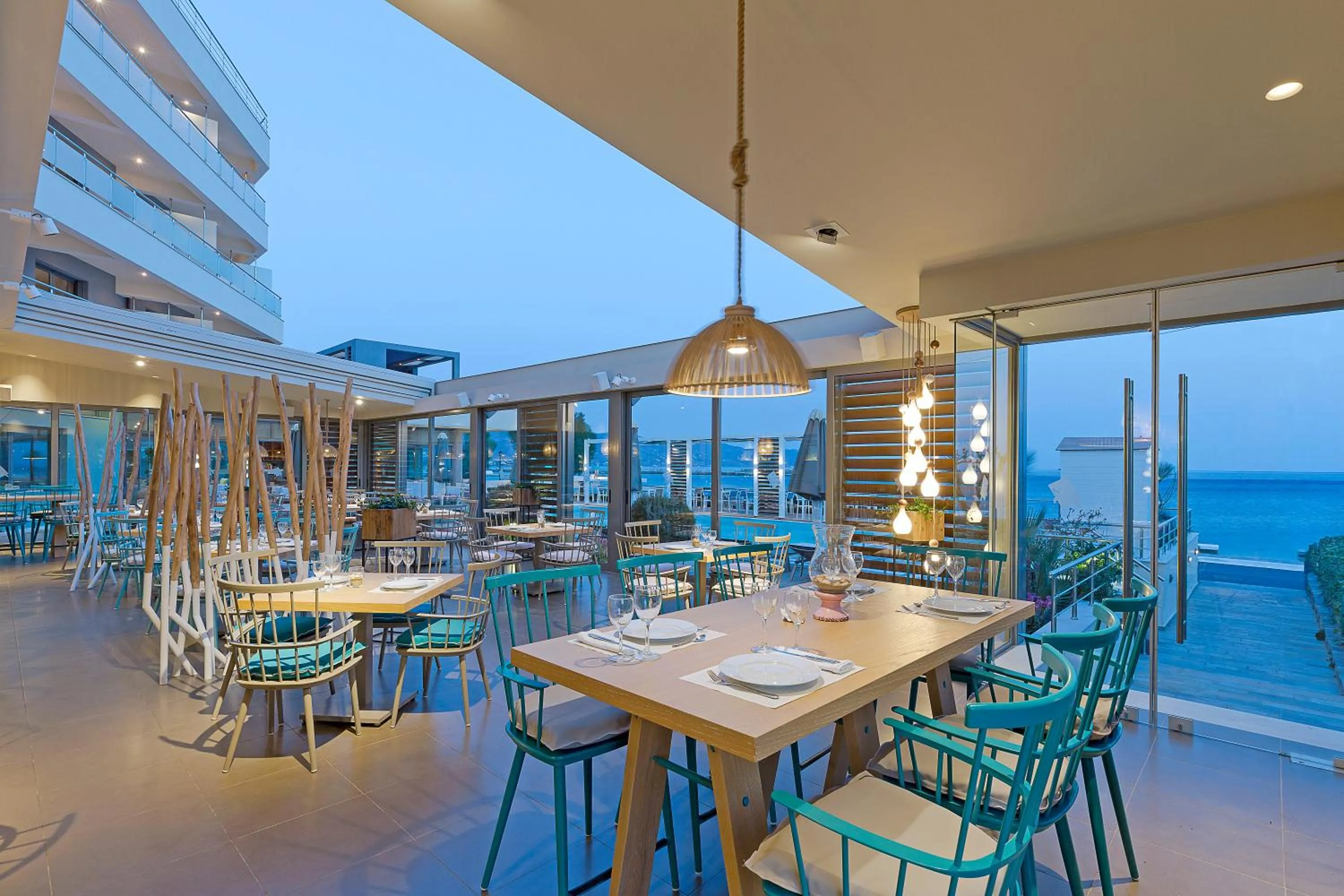 Restaurant/places to eat in Anastasia Hotel & Suites Mediterranean Comfort