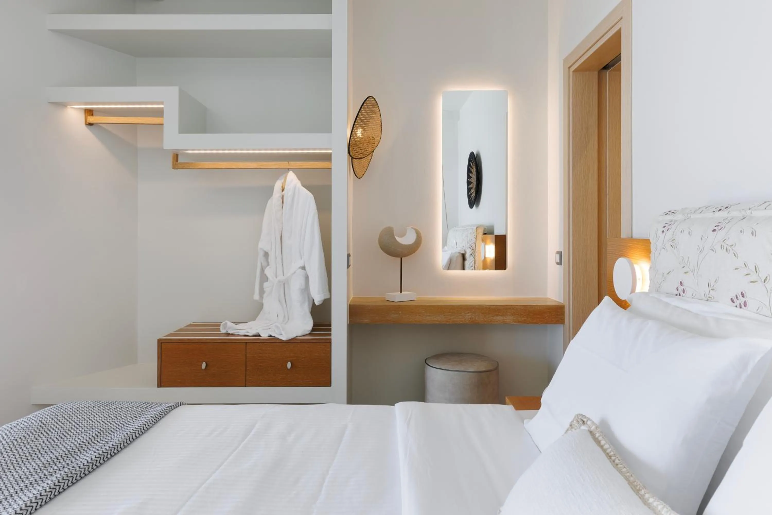 Bedroom, Bed in Anastasia Hotel & Suites Mediterranean Comfort