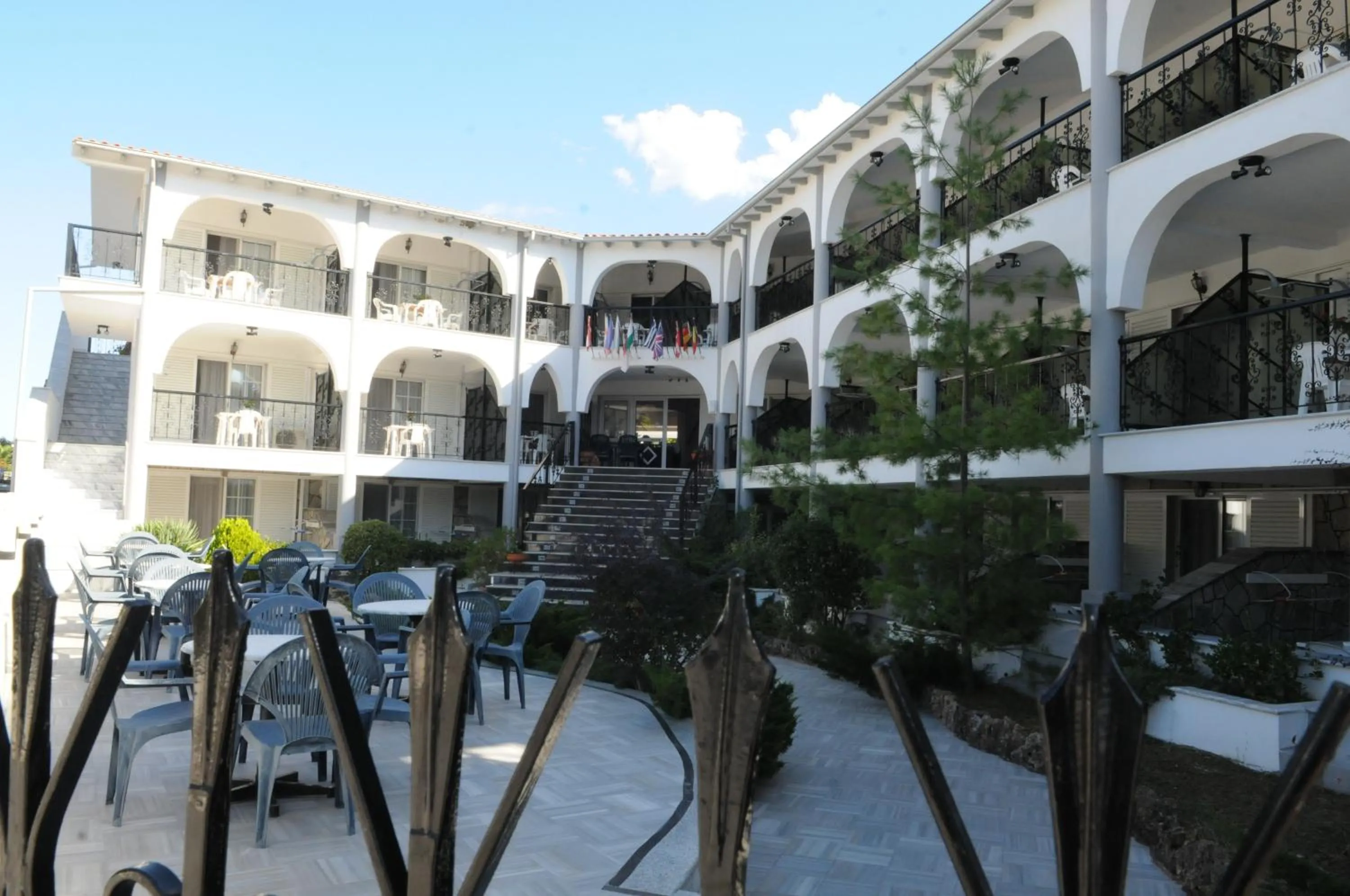 Facade/entrance in Pegasus Hotel