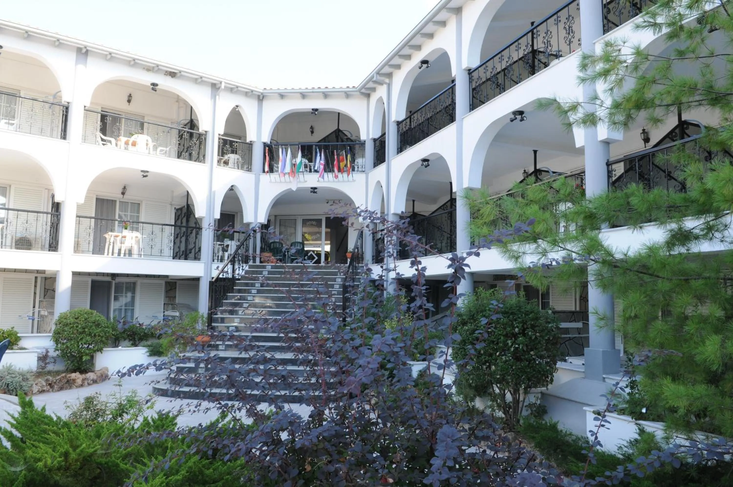 Balcony/Terrace in Pegasus Hotel