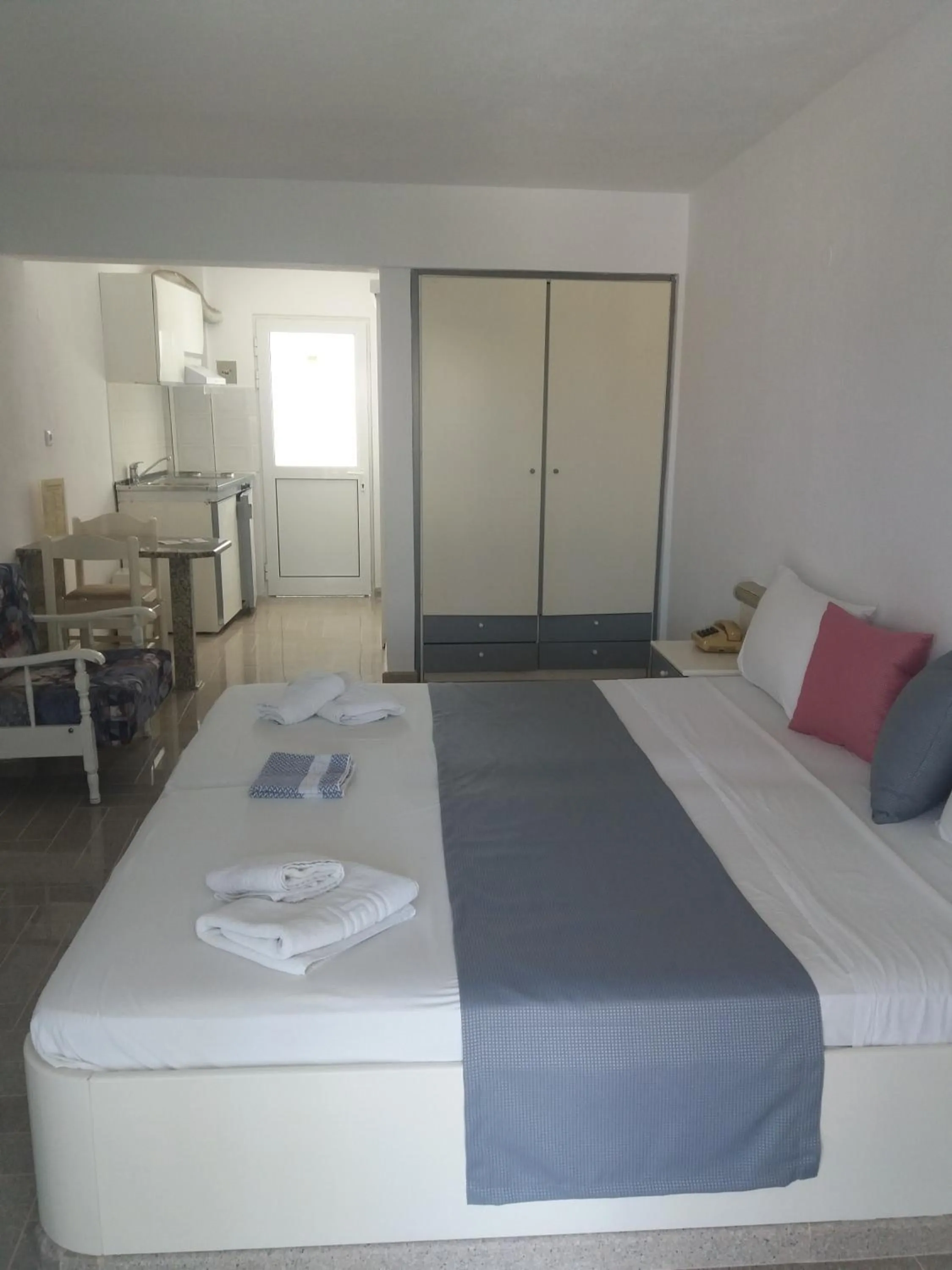 Bed in Pegasus Hotel