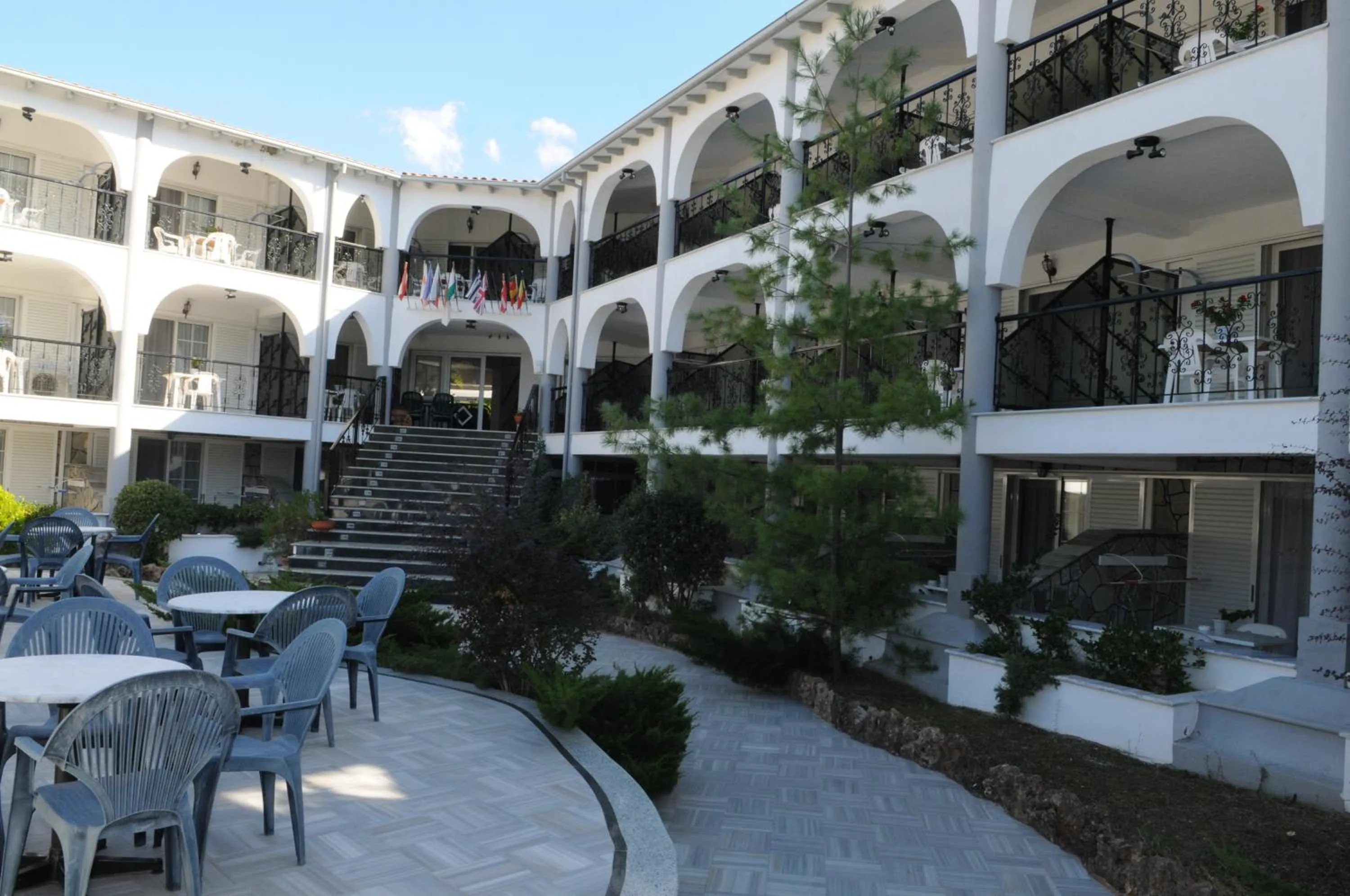 Facade/entrance in Pegasus Hotel