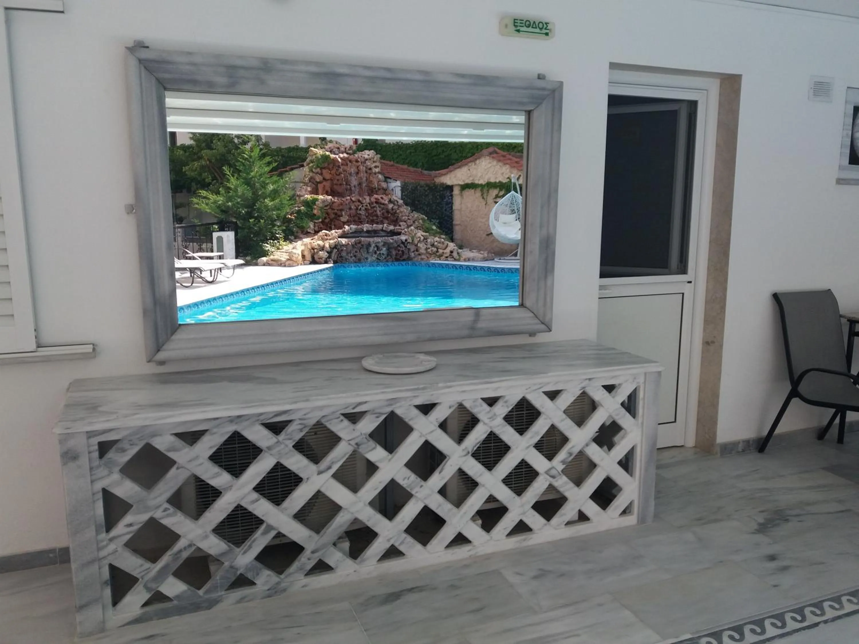 Swimming pool in Pegasus Hotel