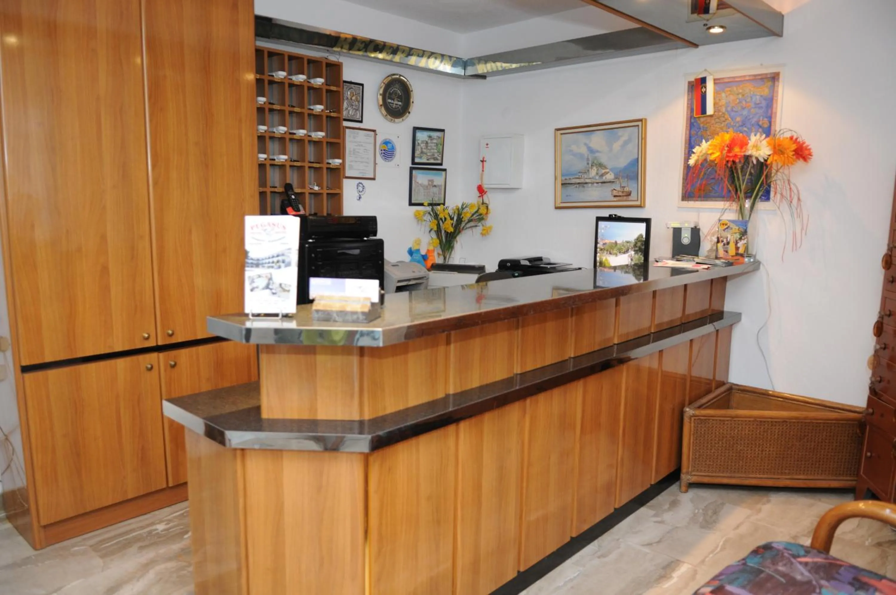 Lobby or reception in Pegasus Hotel