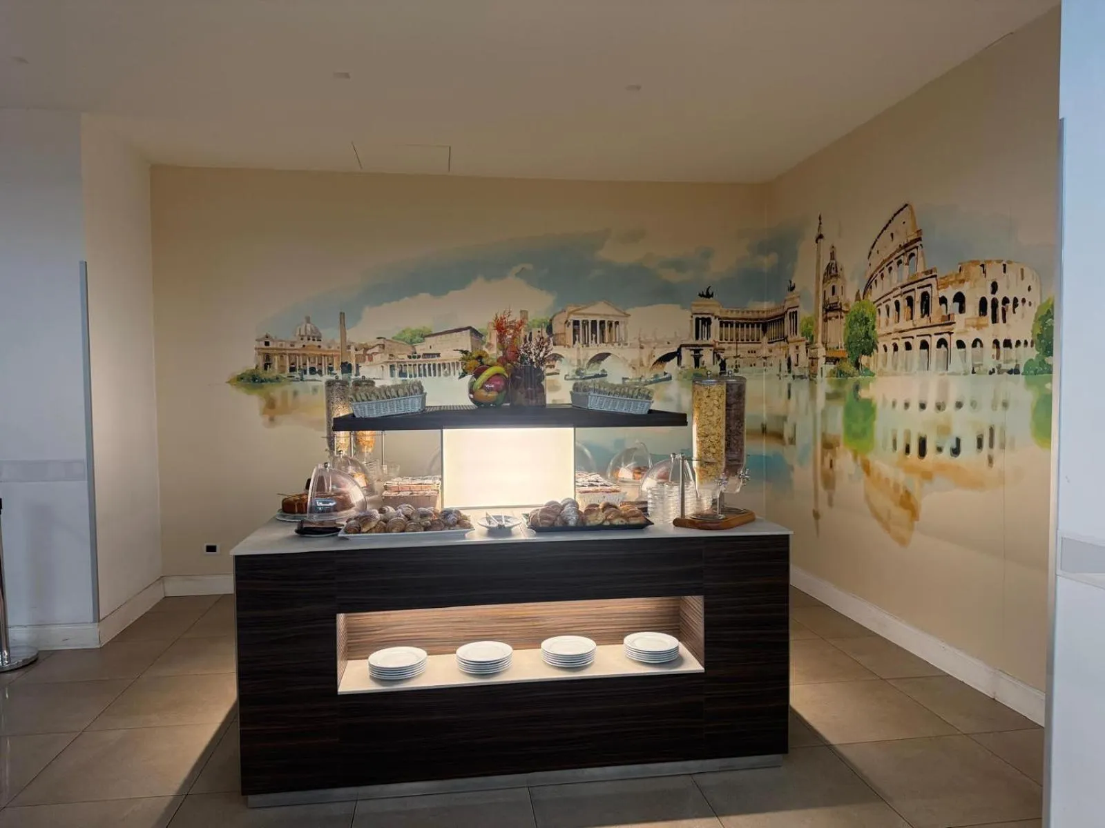 Breakfast in Ele Green Park Hotel Pamphili