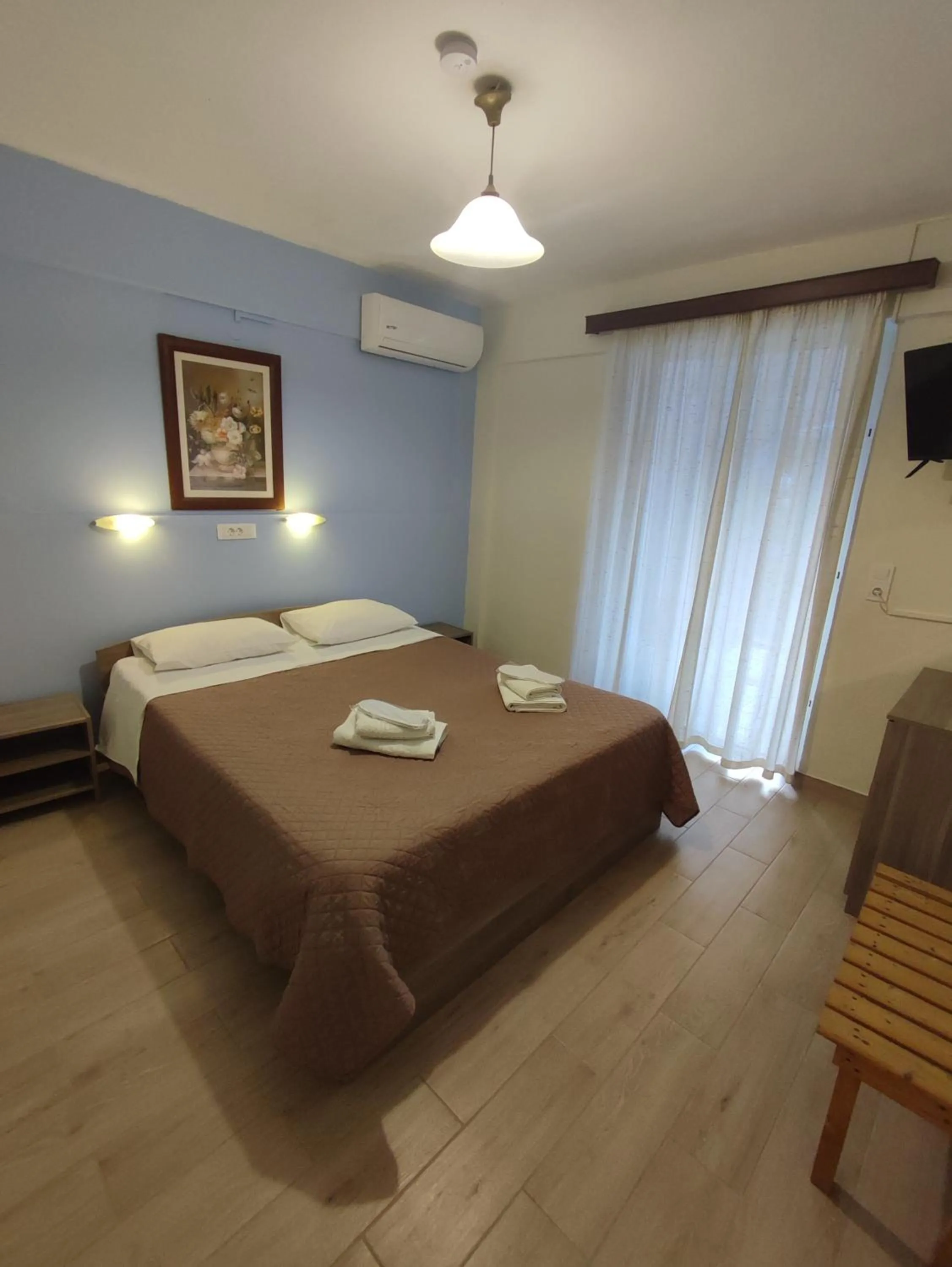 Bed in Villa Avra