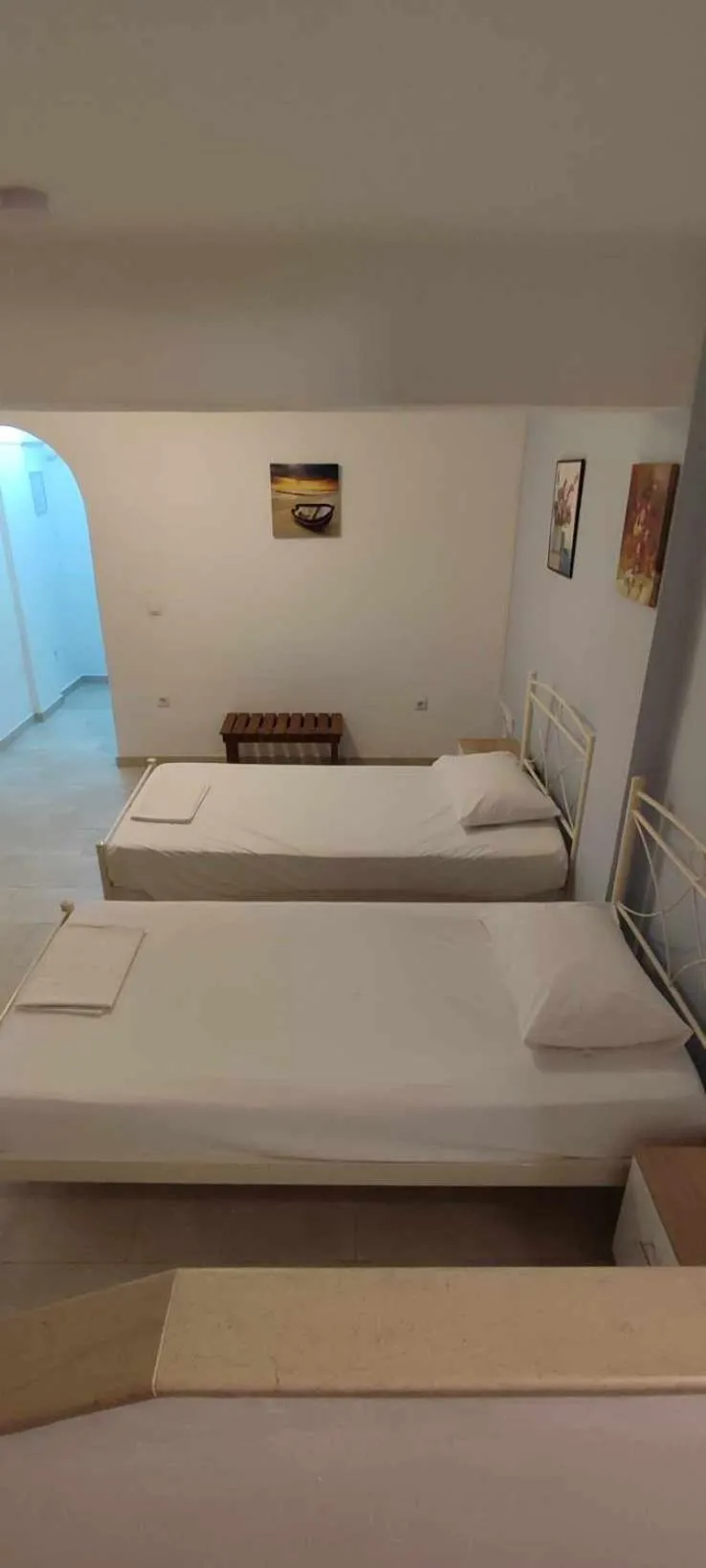 Bed in Villa Avra
