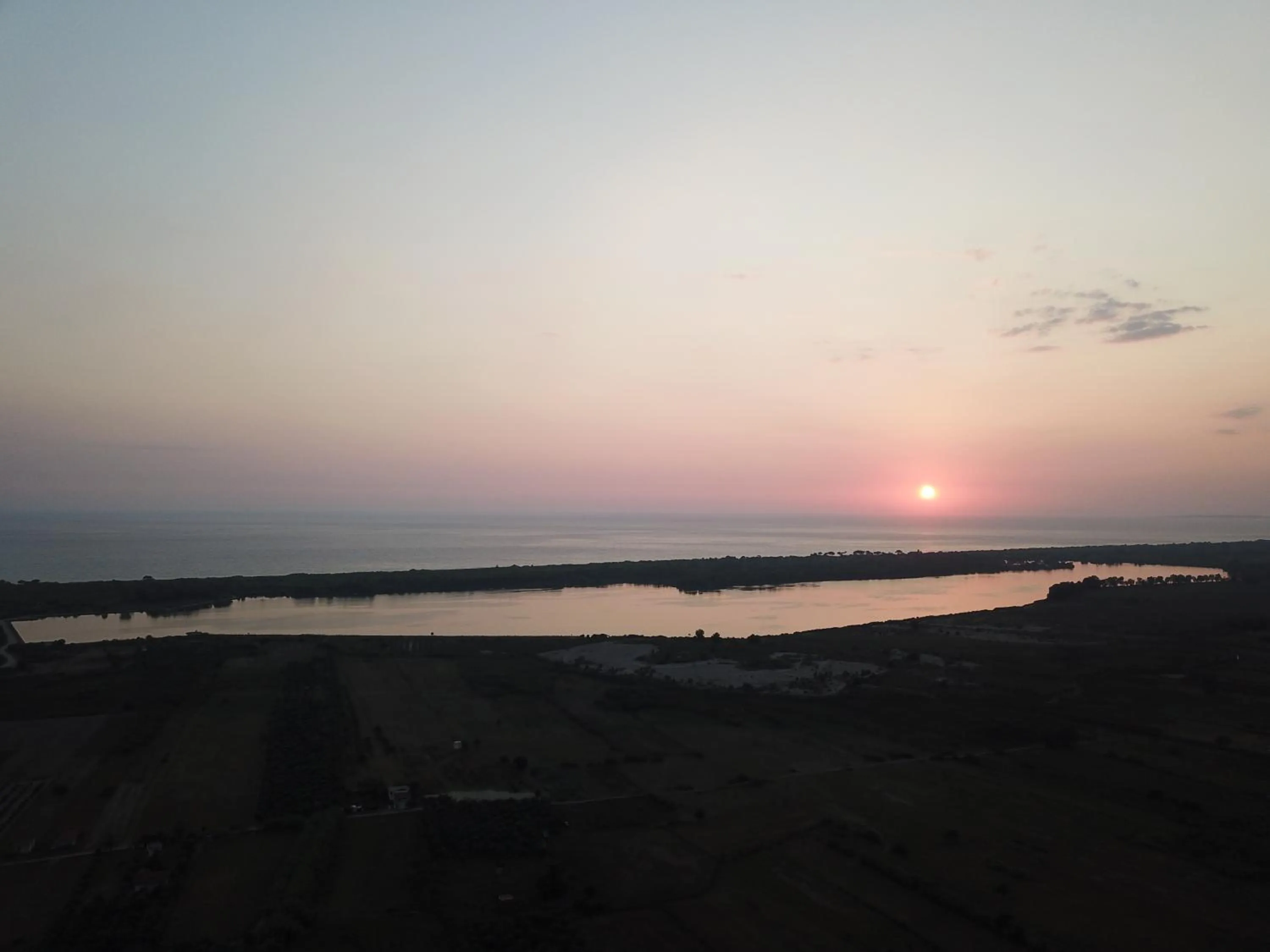 Natural landscape in Kaiafas Lake Hotel