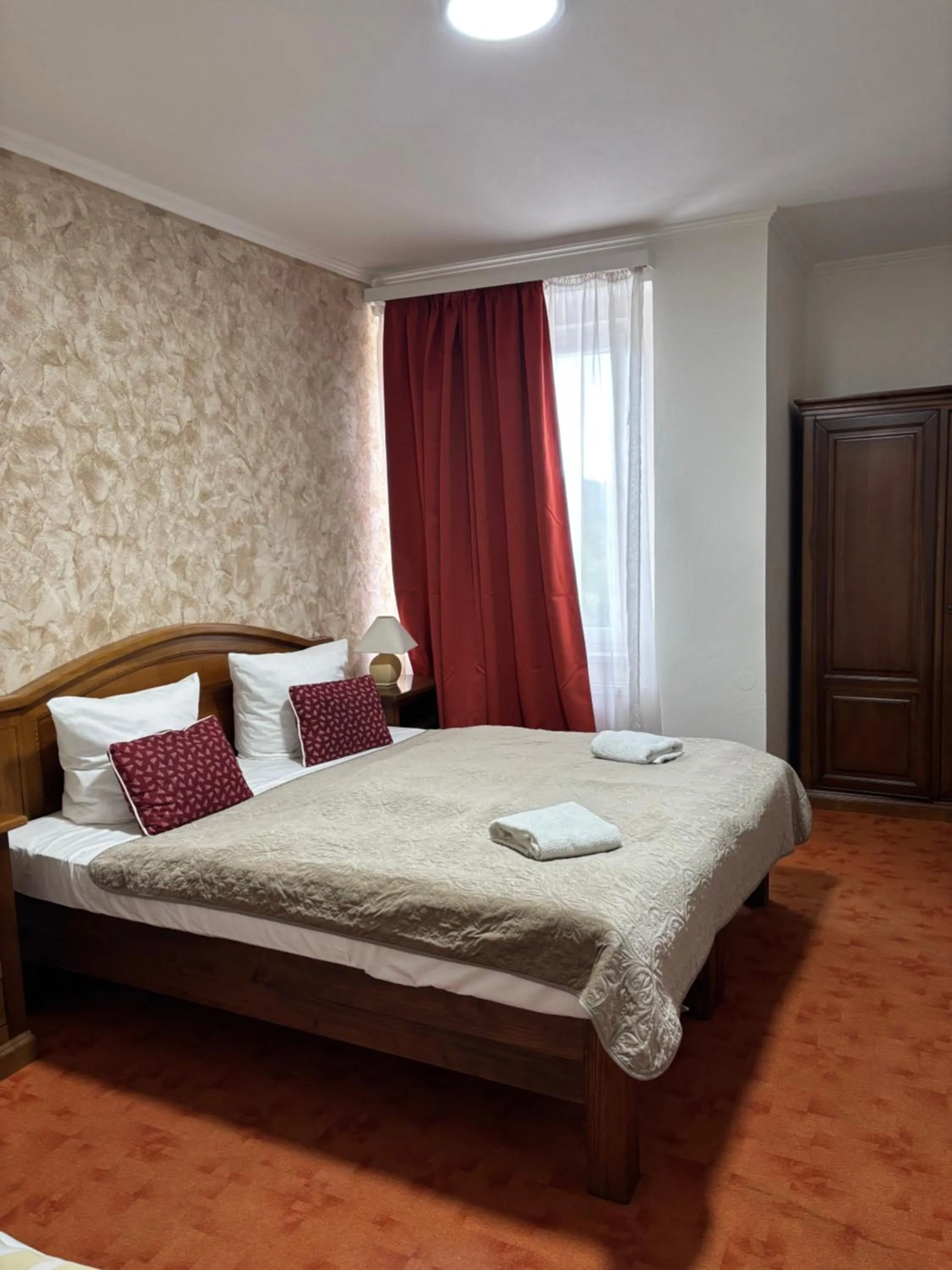 Bed in Hotel Bila Ruze