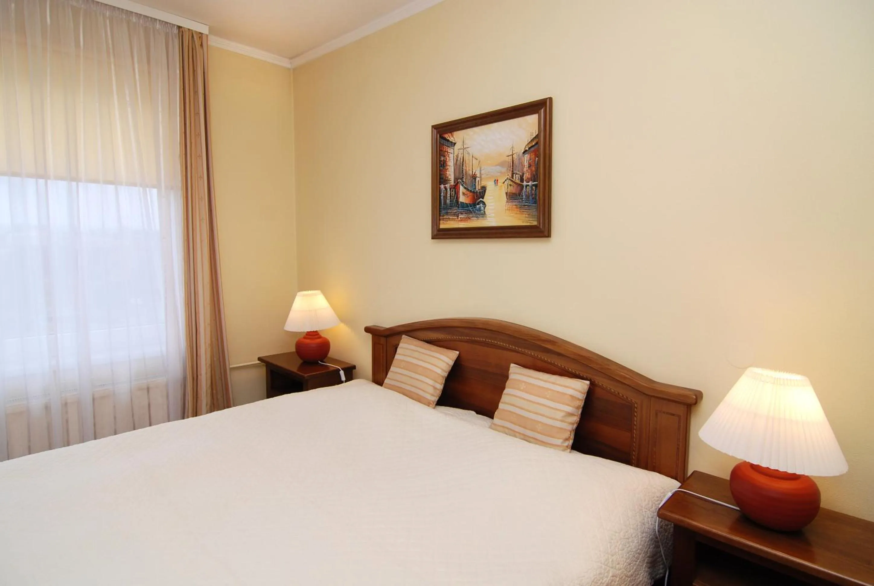 Bed in Hotel Bila Ruze