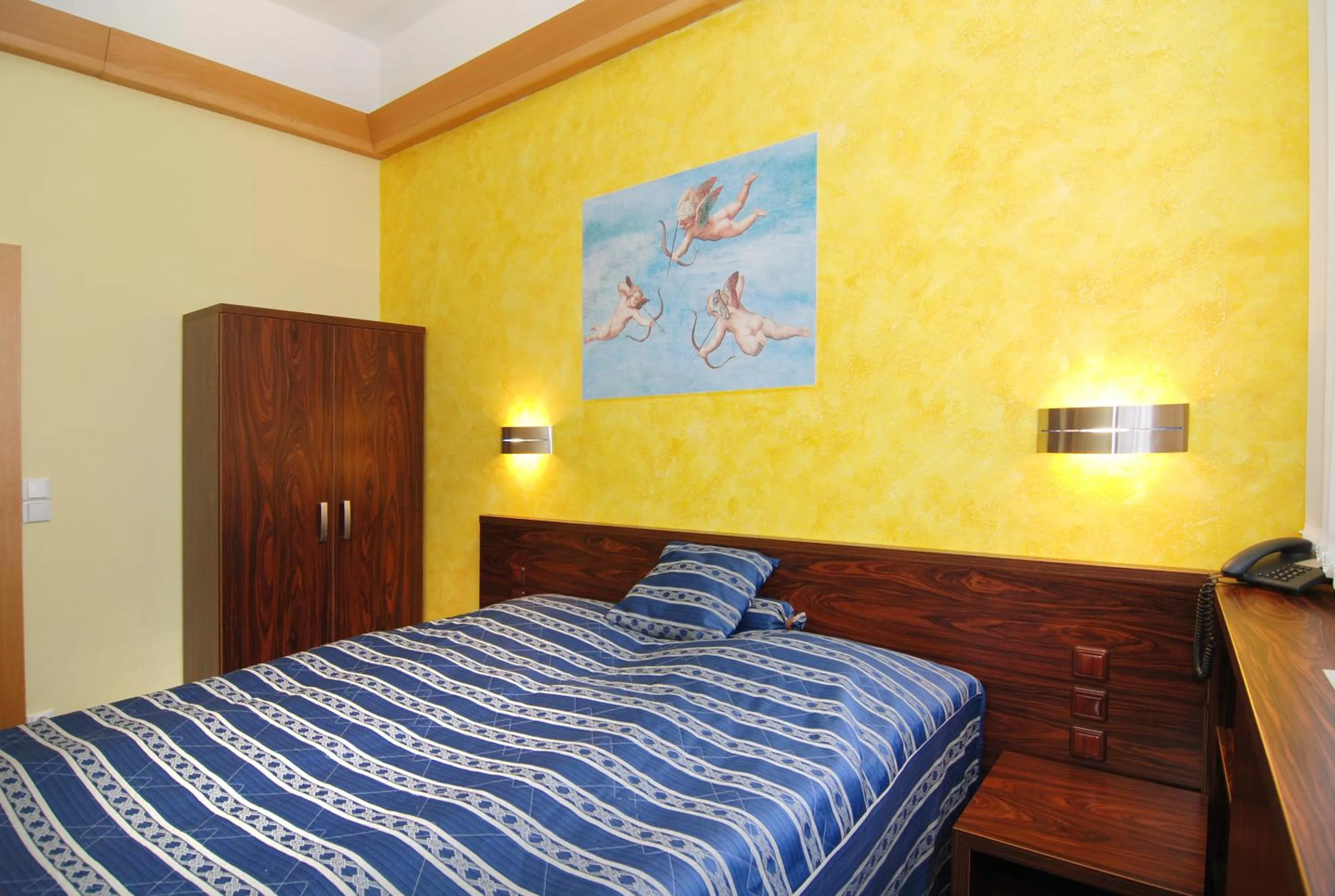 Bed in Hotel Bila Ruze