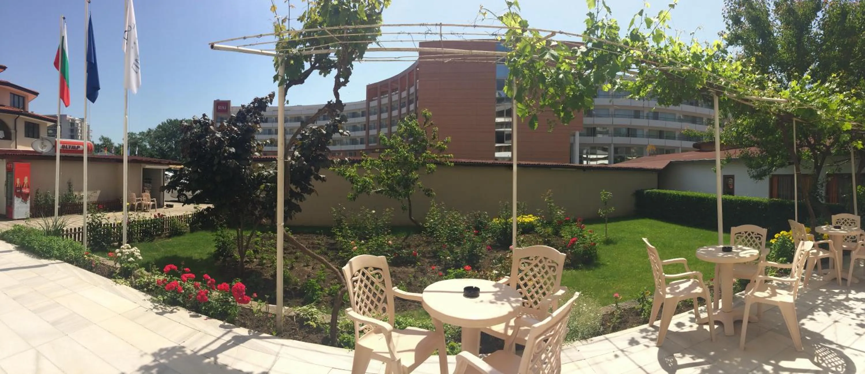 Garden in Hotel Olymp