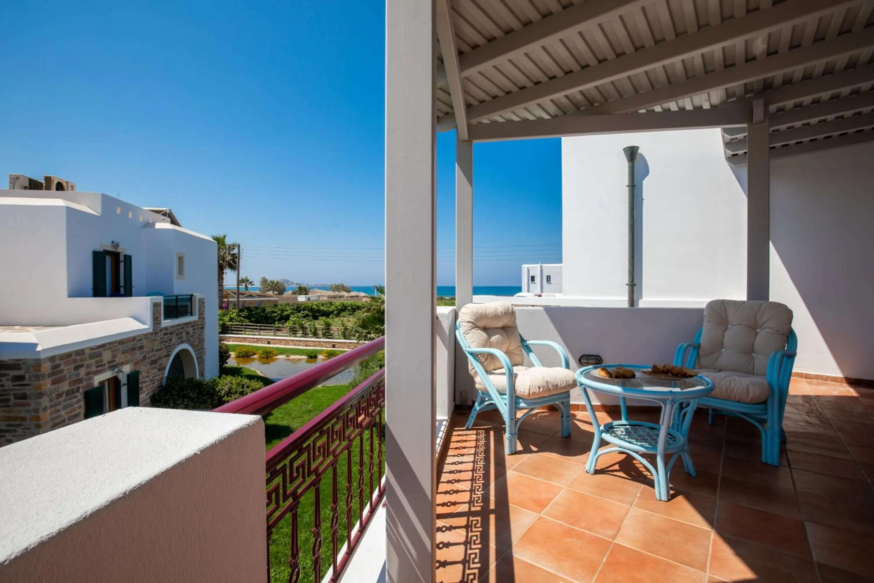 Garden view in Plaza Beach Hotel