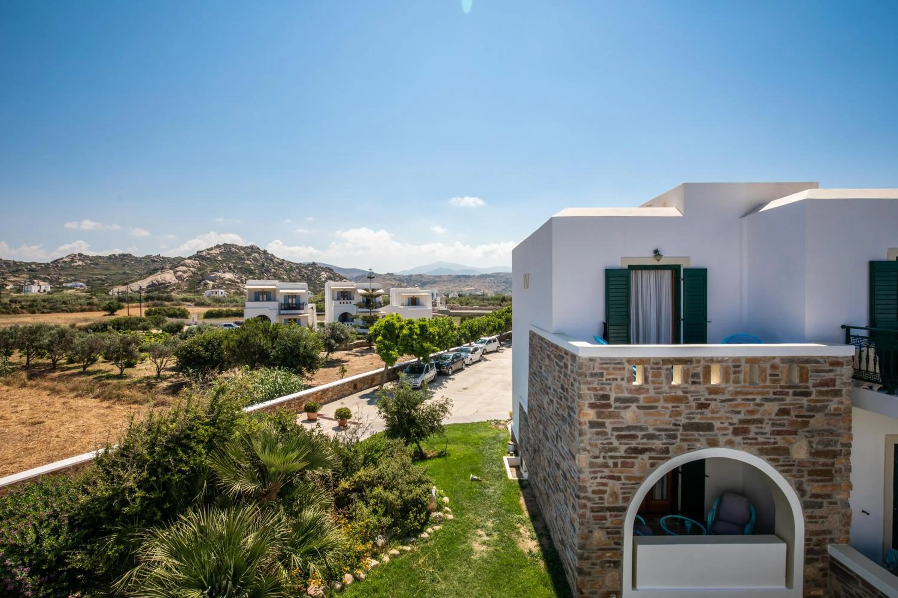 Garden view in Plaza Beach Hotel